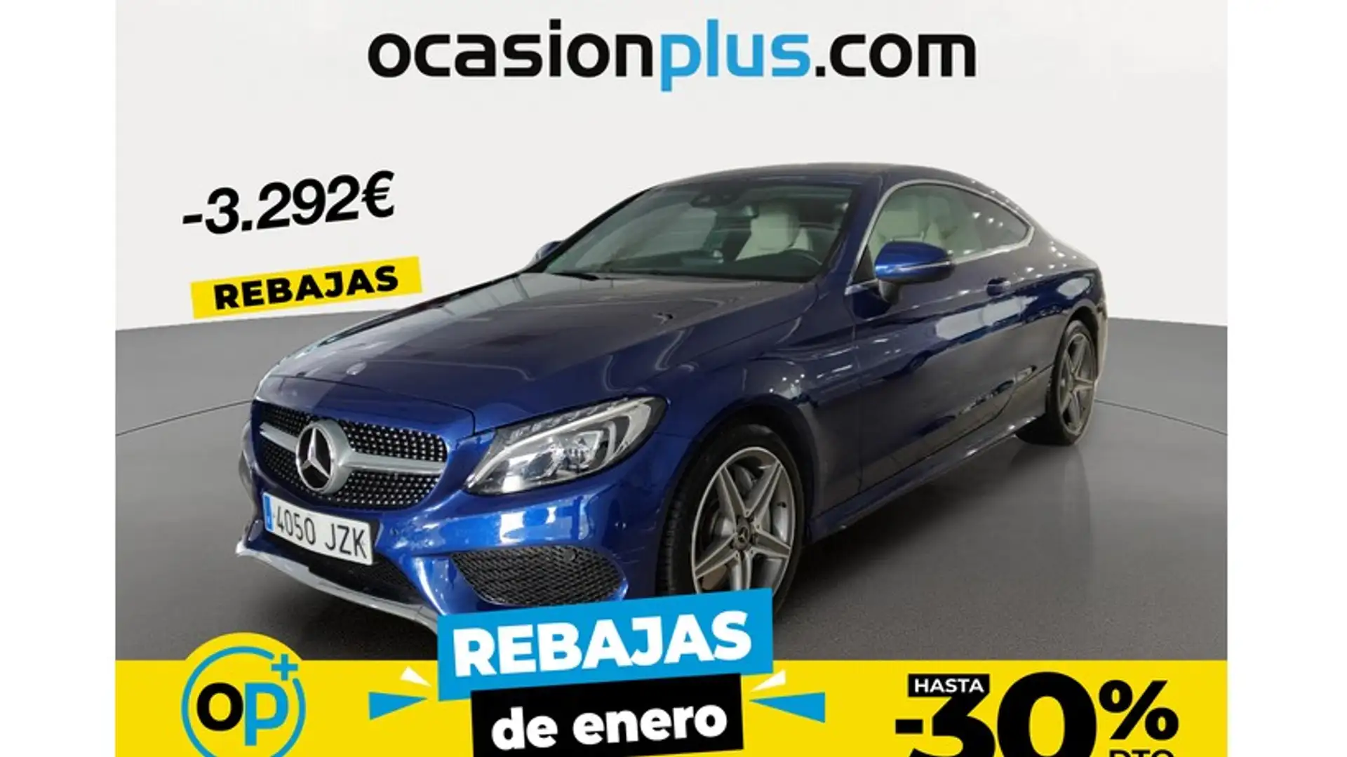 Mercedes-Benz C 250 Coupé 250d 4Matic 9G-Tronic Bleu - 1