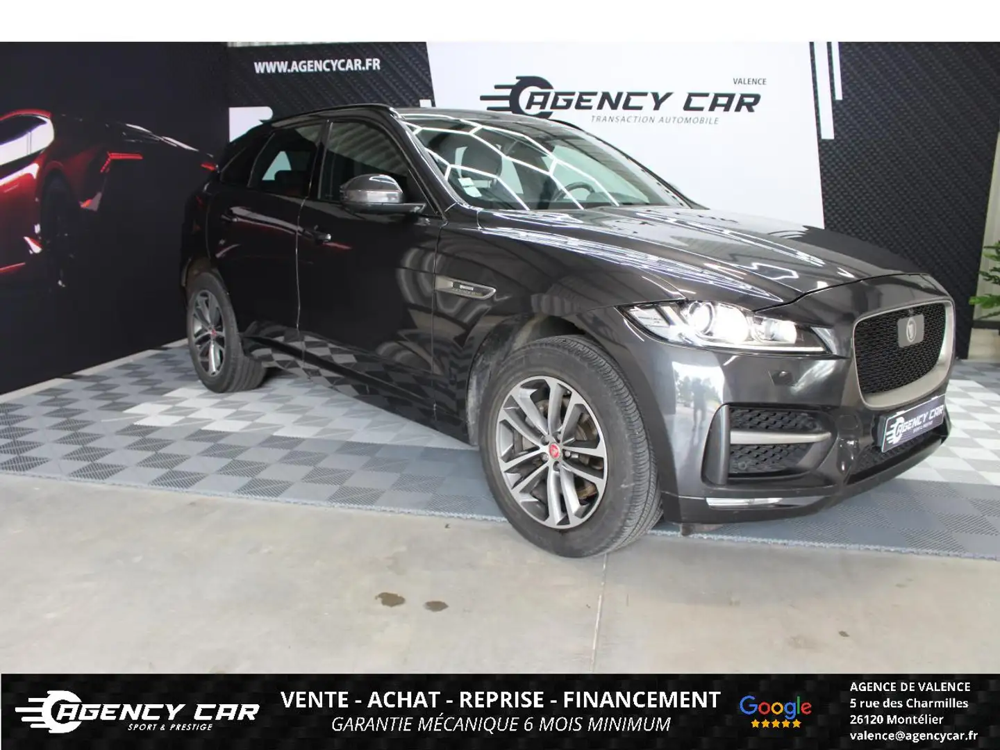 Jaguar F-Pace F-Pace D 3L V6 AWD  R-Sport Grau - 1