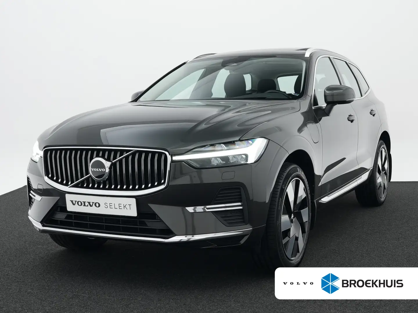 Volvo XC60 2.0 T6 Plug-in hybrid AWD Ultimate Bright | Head-U Gris - 1