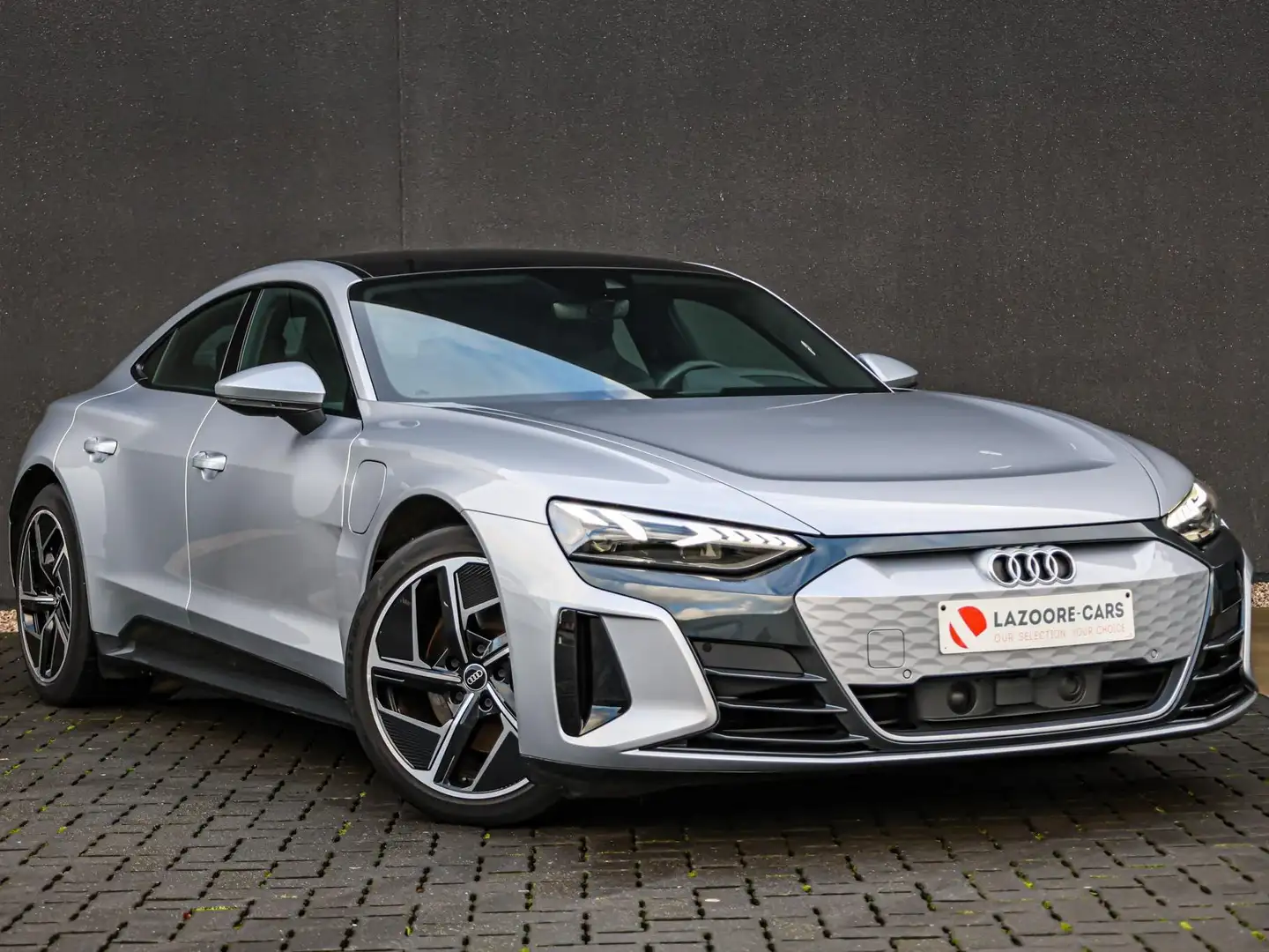 Audi e-tron GT quattro-Panodak-Zetelverwarming Silber - 2