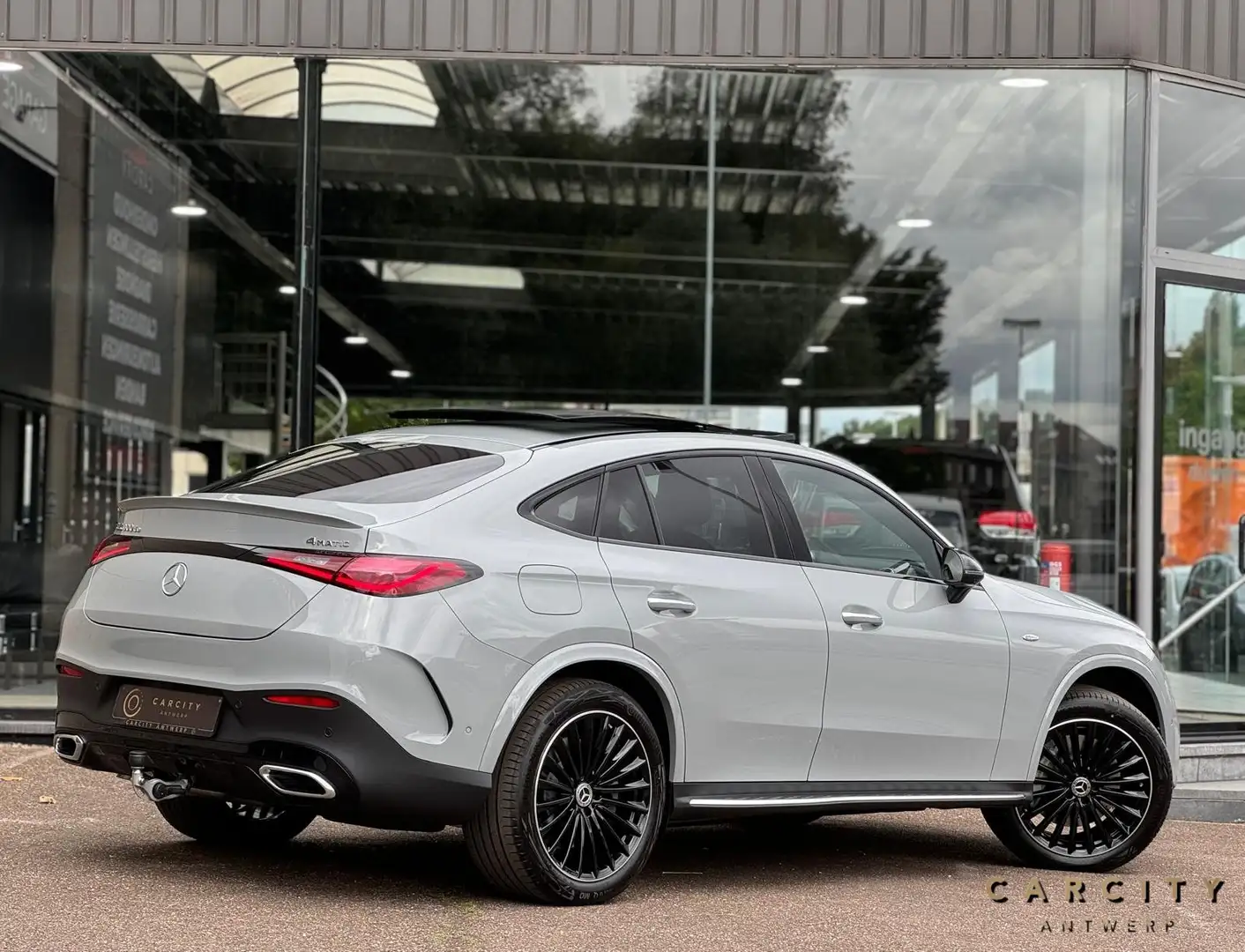 Mercedes-Benz GLC 300 de Coupé AMG Line*ACHTERWIELBESTURING*AIRMATIC* Gris - 2