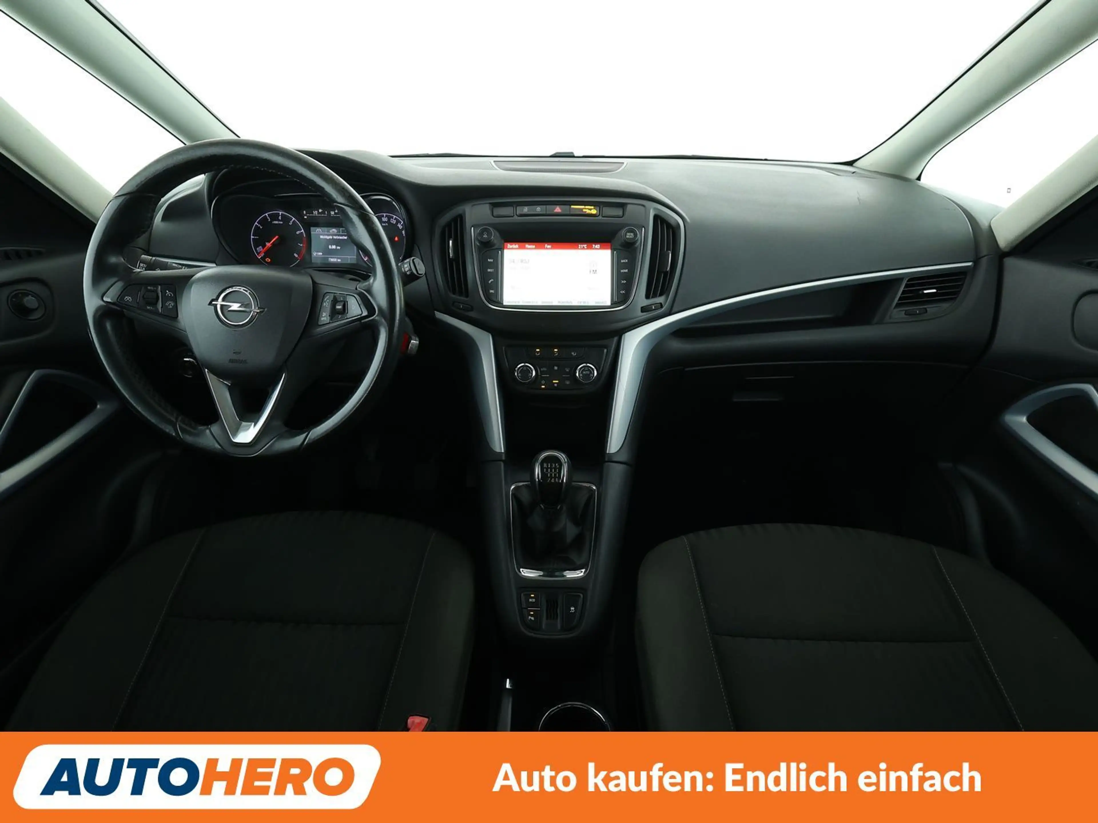 Opel Zafira Tourer 1.4 Turbo Selective*7-SITZER*NAVI*PDC*KLIMA* — photo 12