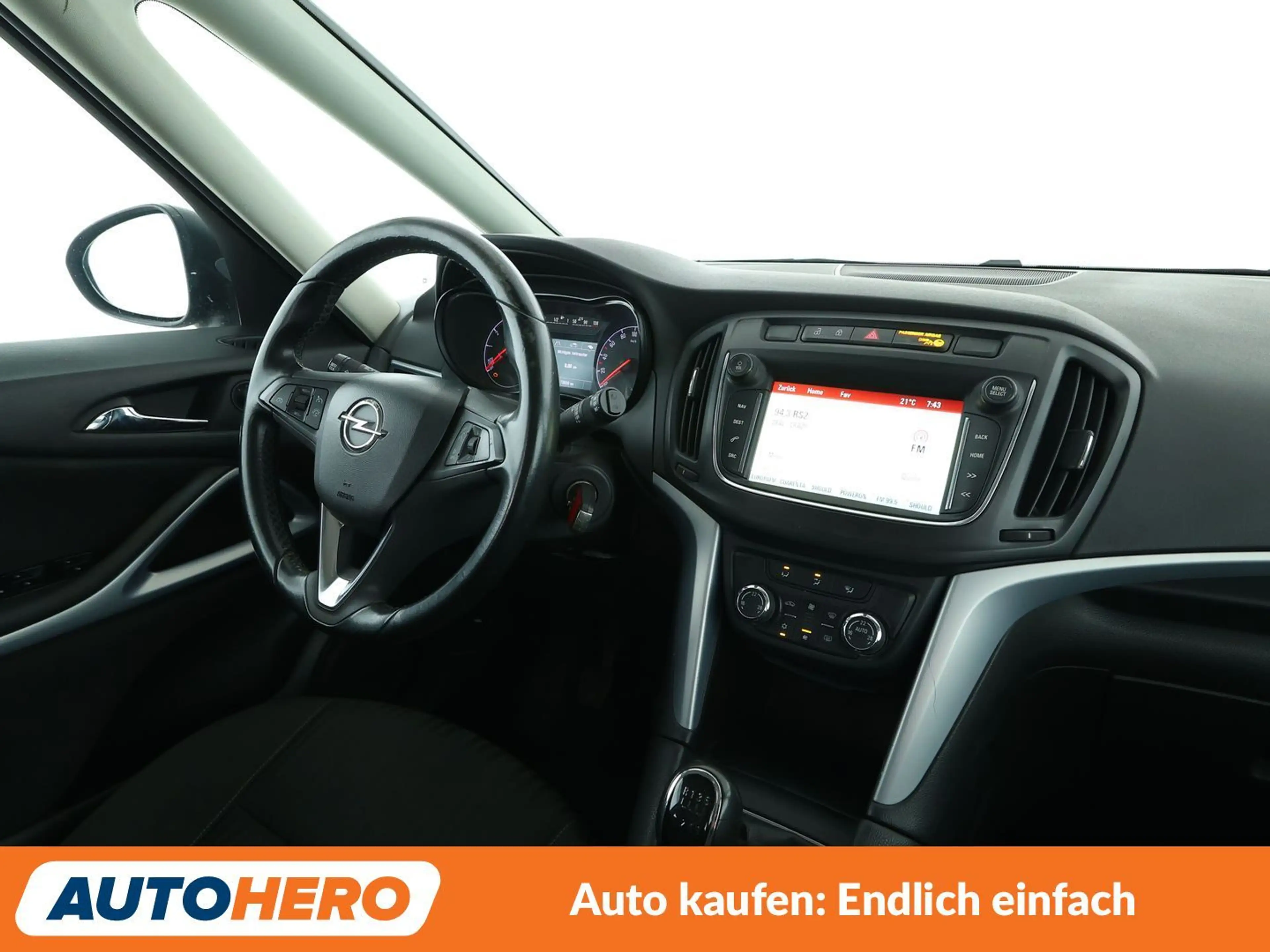 Opel Zafira Tourer 1.4 Turbo Selective*7-SITZER*NAVI*PDC*KLIMA* — photo 13