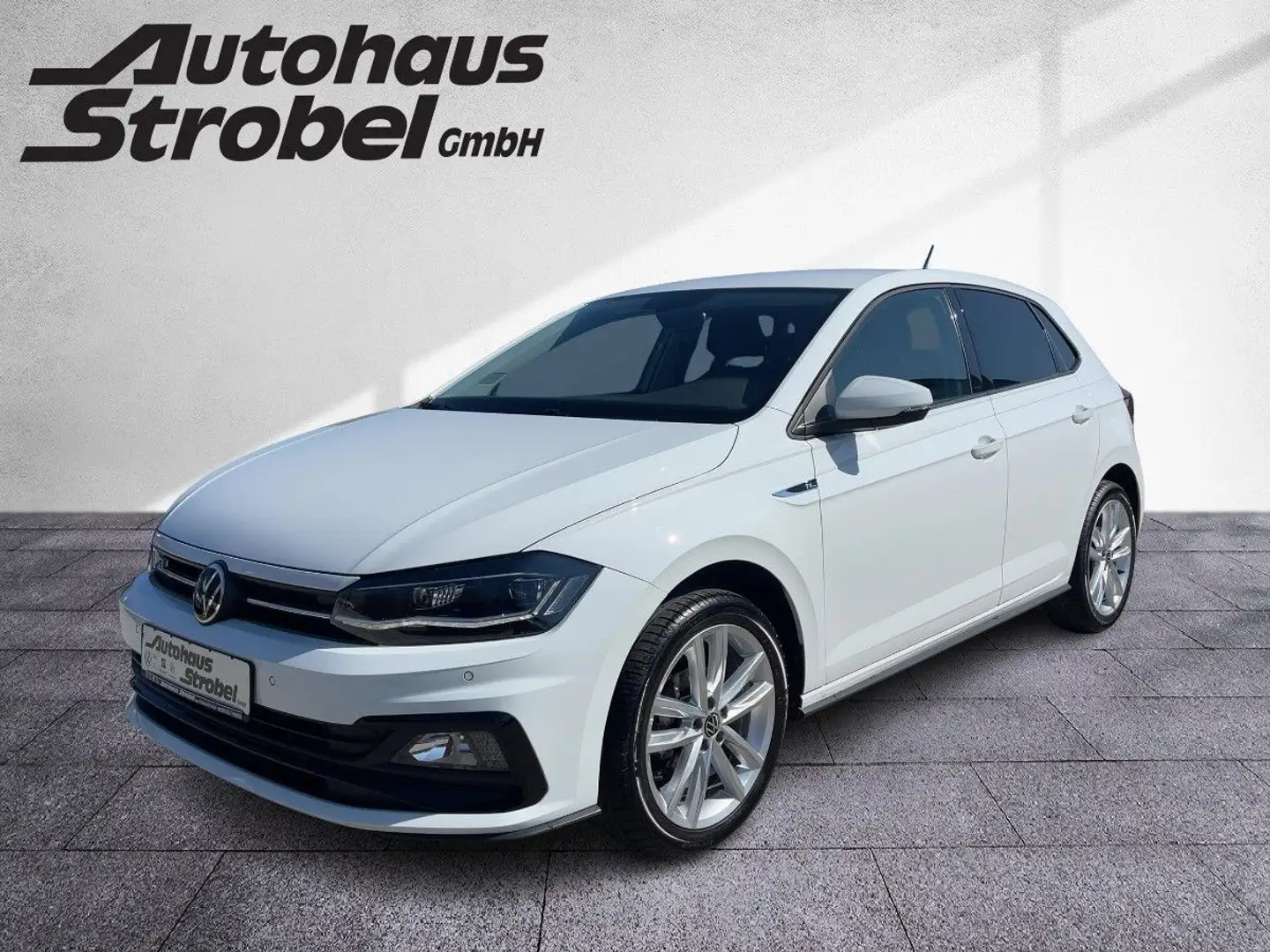 Volkswagen Polo 1.0 TSI Highline R-Line ACC Navi LED Kamera Weiß - 2