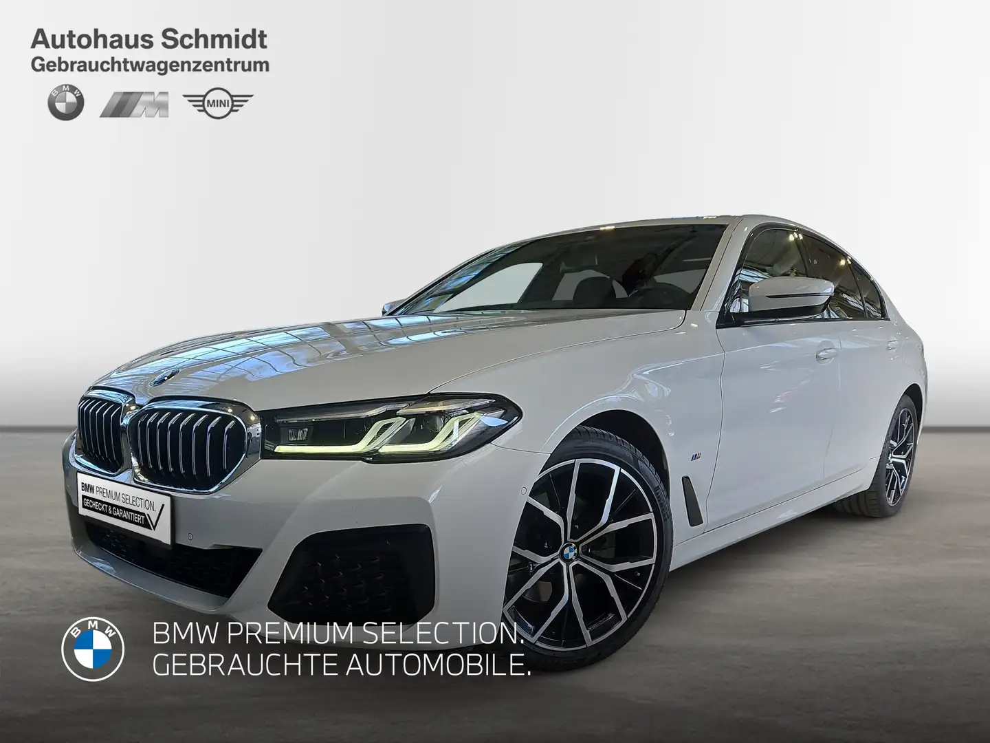BMW 520 d Limousine*M Sportpaket*LC Prof.*HUD*HIFI*DAB*ACC Weiß - 1