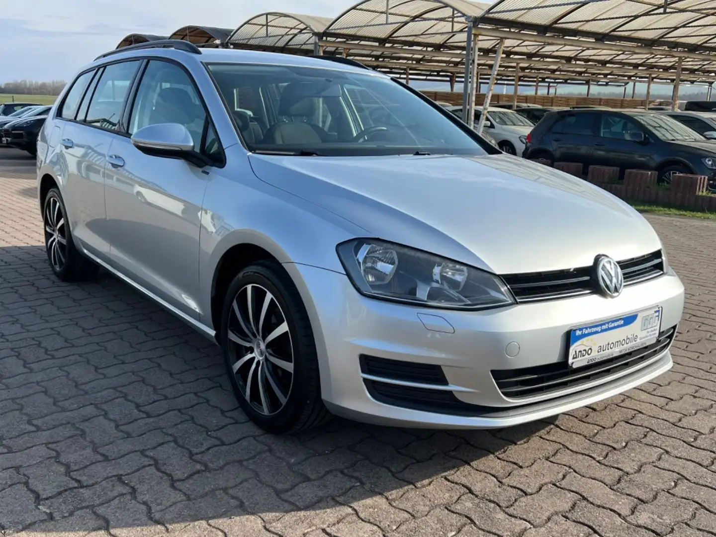 Volkswagen Golf VII 1.6 Variant Trendline BMT Klima/SHZ/EU5 Argento - 2
