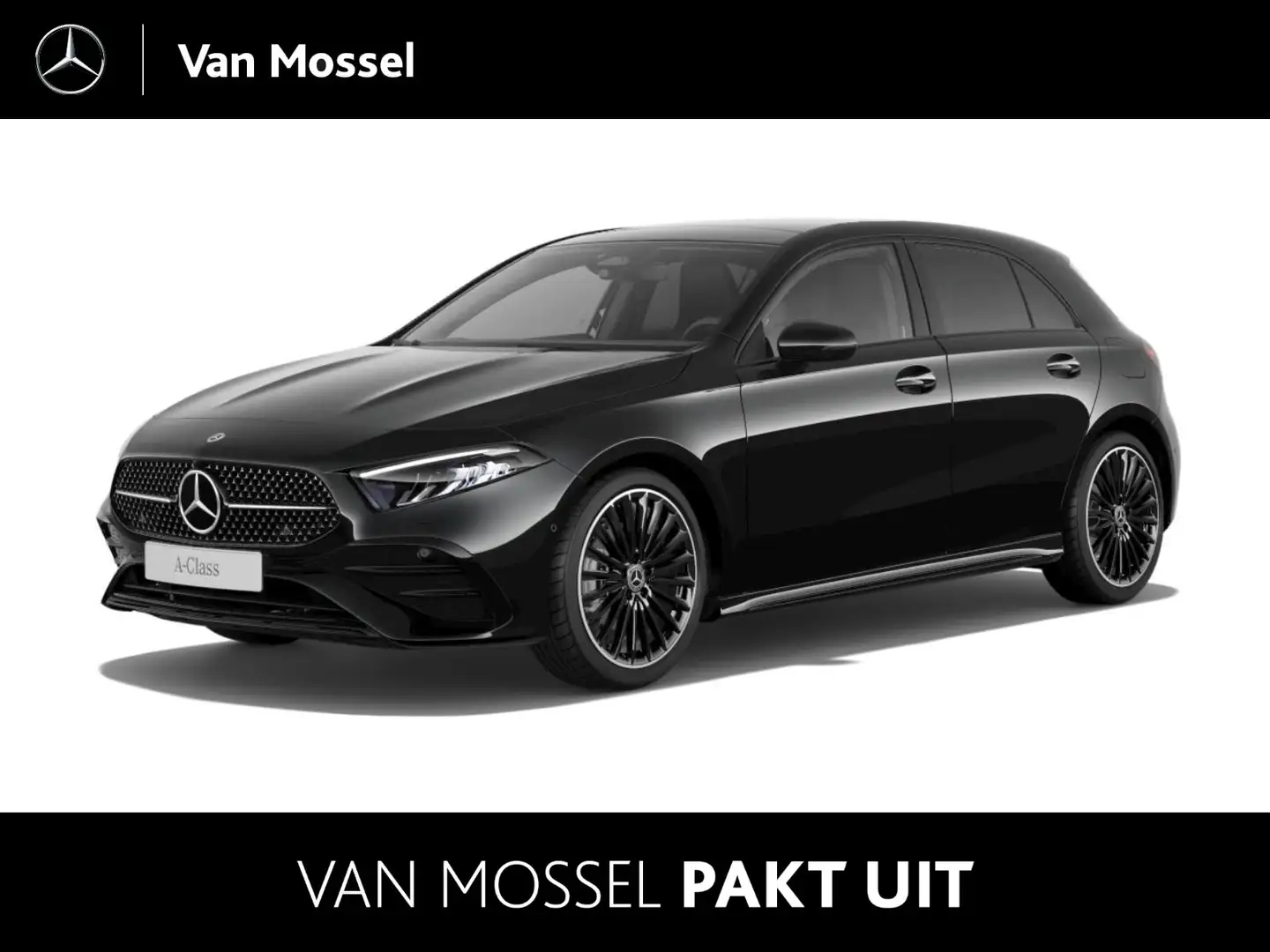 Mercedes-Benz A 180 Star Edition AMG Line / Stoelverwarming / Achterui Zwart - 1