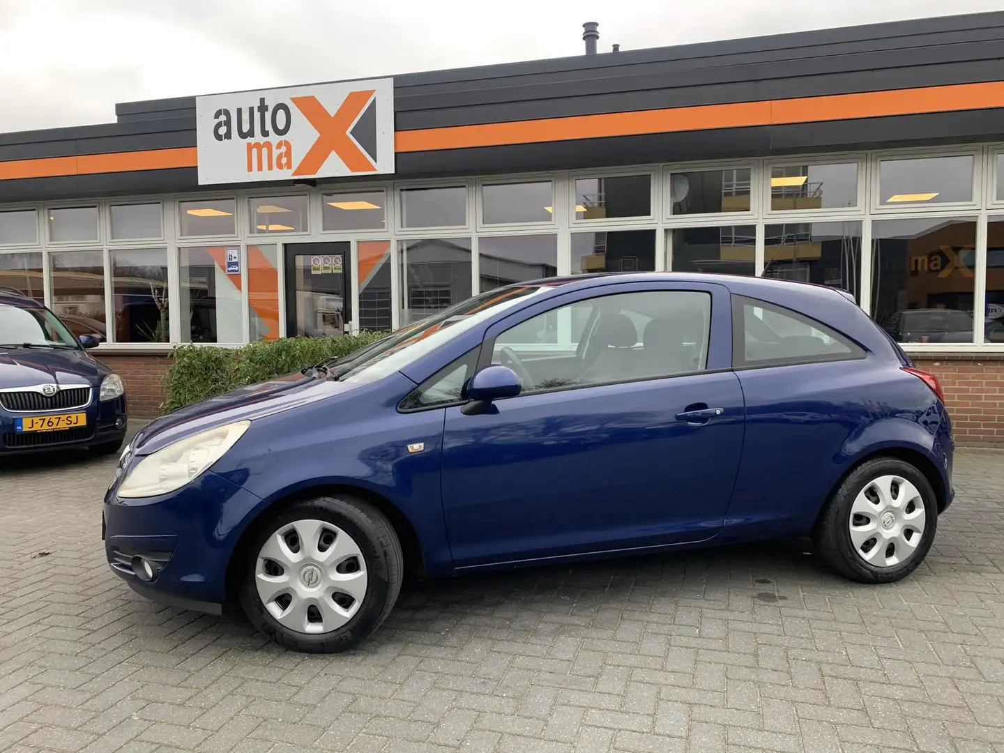 Opel Corsa 1.4-16V Enjoy |Nieuwe APK!|Cruise!|Airco!| Azul - 2