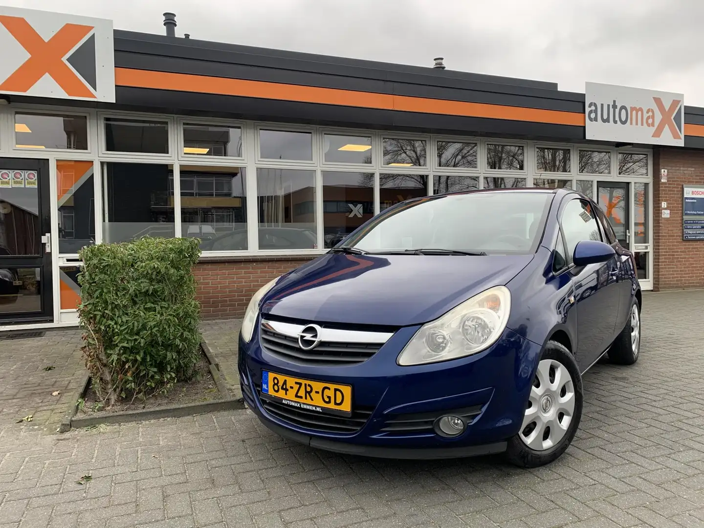 Opel Corsa 1.4-16V Enjoy |Nieuwe APK!|Cruise!|Airco!| Blauw - 1