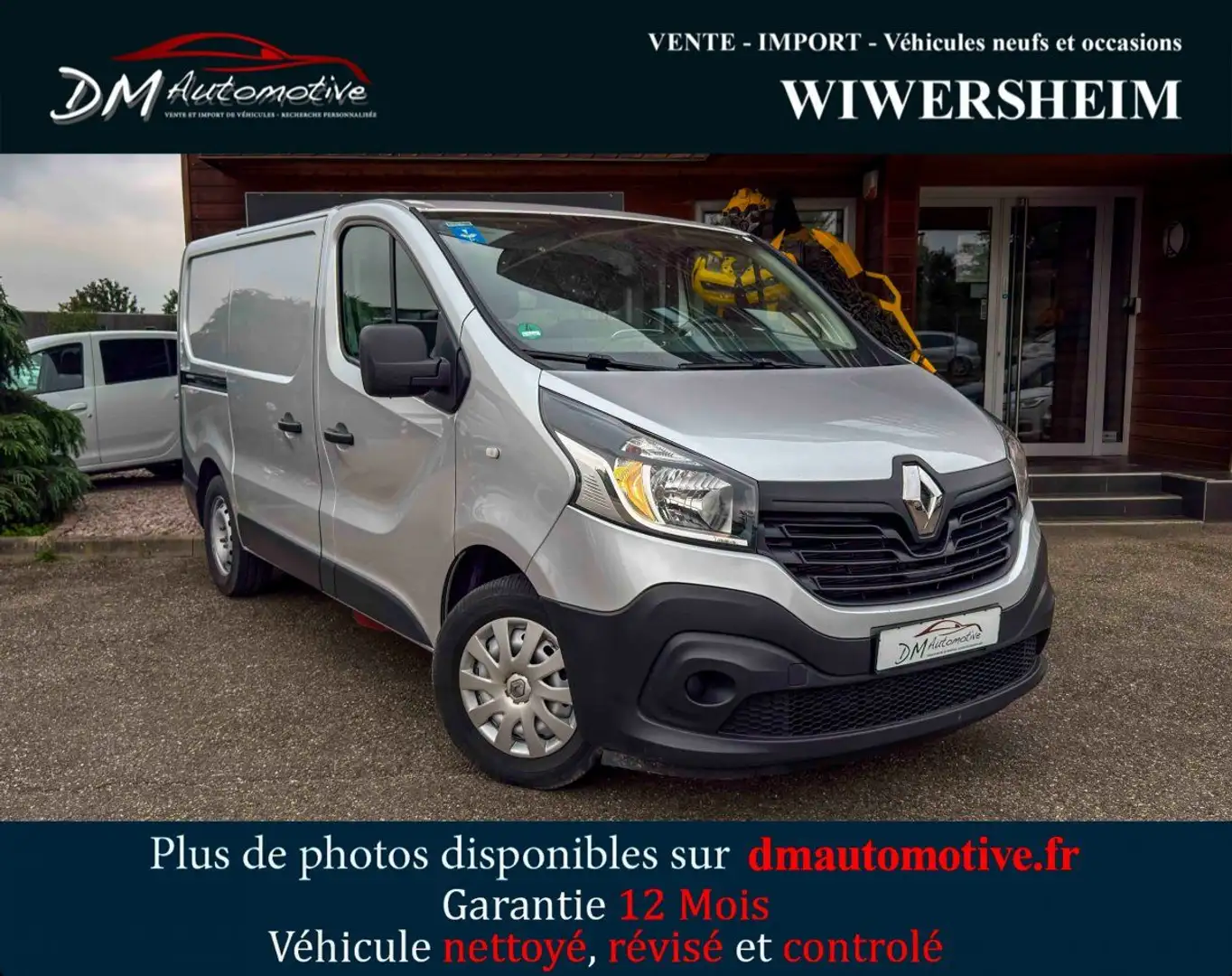 Renault Trafic (3) FG CF L1H1 1000 Energy dCi 145 Gris - 1
