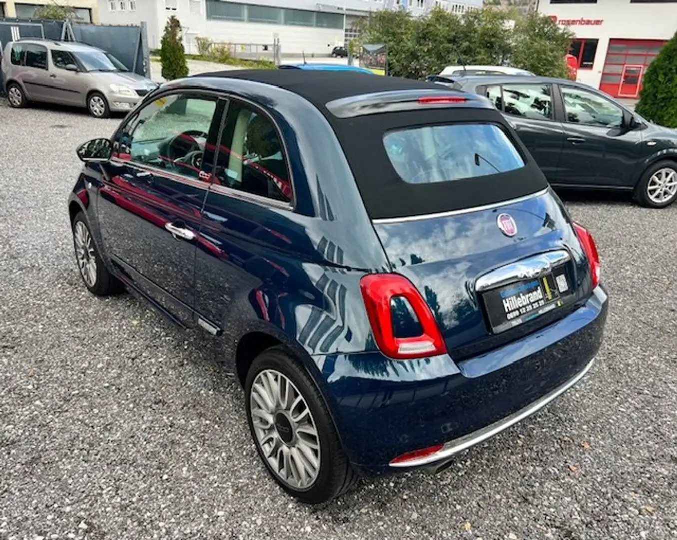 Fiat 500 C 1,2 Cabrio *Lounge* Blau - 1