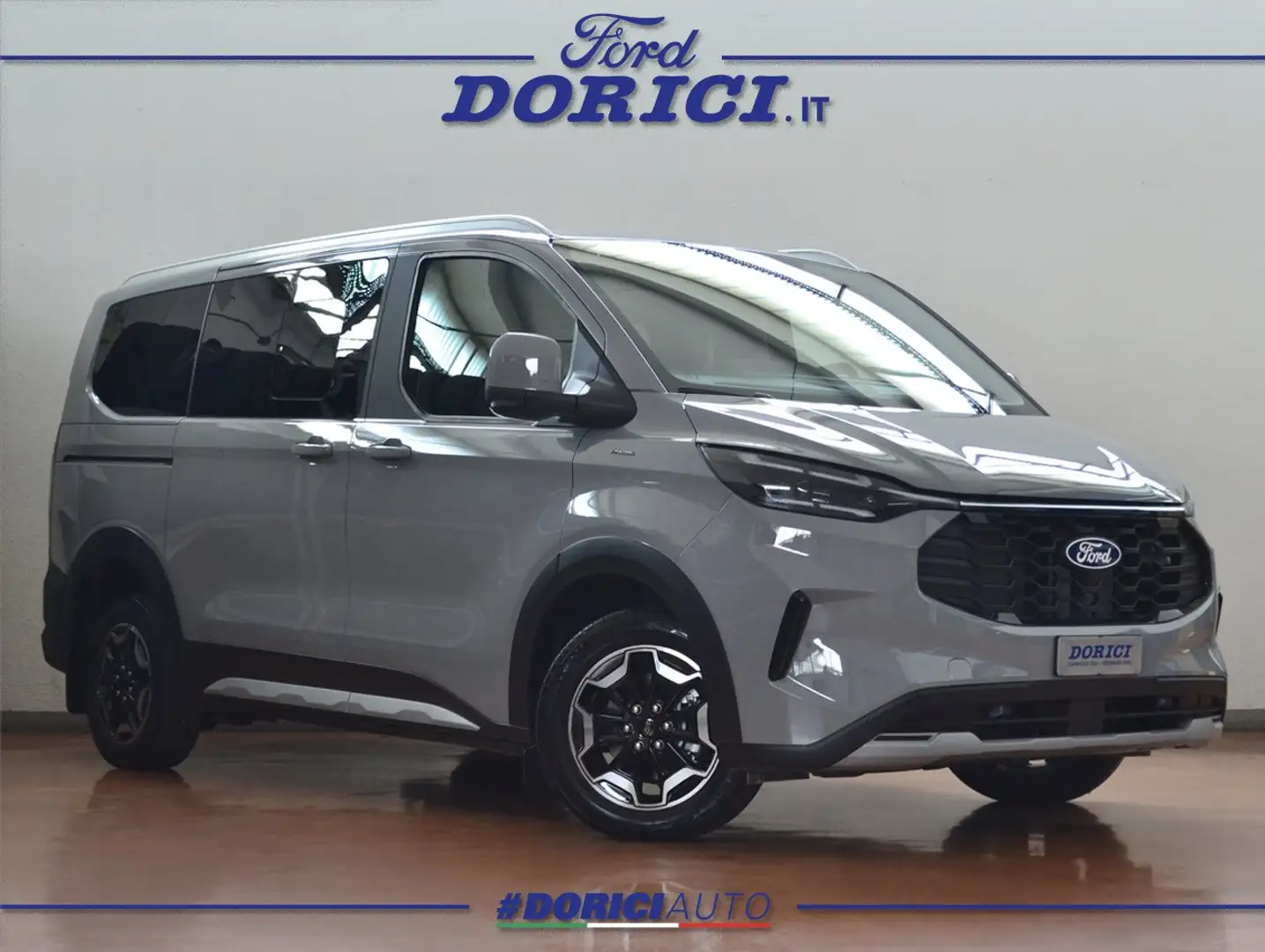 Ford Tourneo Custom L1 2.0 Ecoblue 170 CV A8 AWD Active Grigio - 1