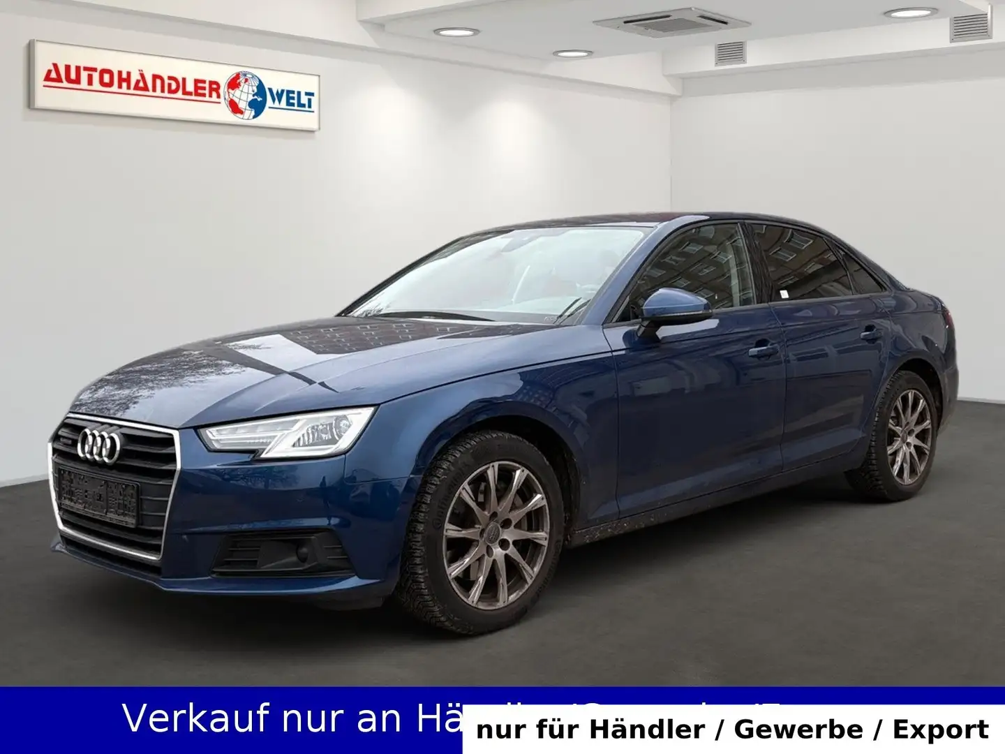 Audi A4 Lim. 2.0 TDI quattro Automatik Xenon Navi SHZ Blau - 1