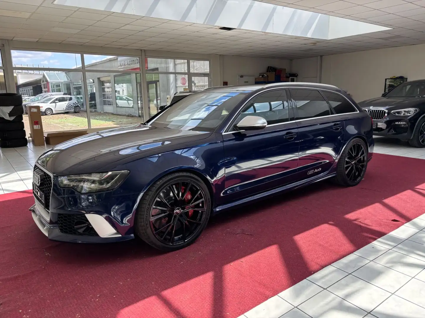 Audi RS6 4.0 TFSI ABT+CARBON-KERAMIK+LED+NAVI+HUD+KAM Kék - 1
