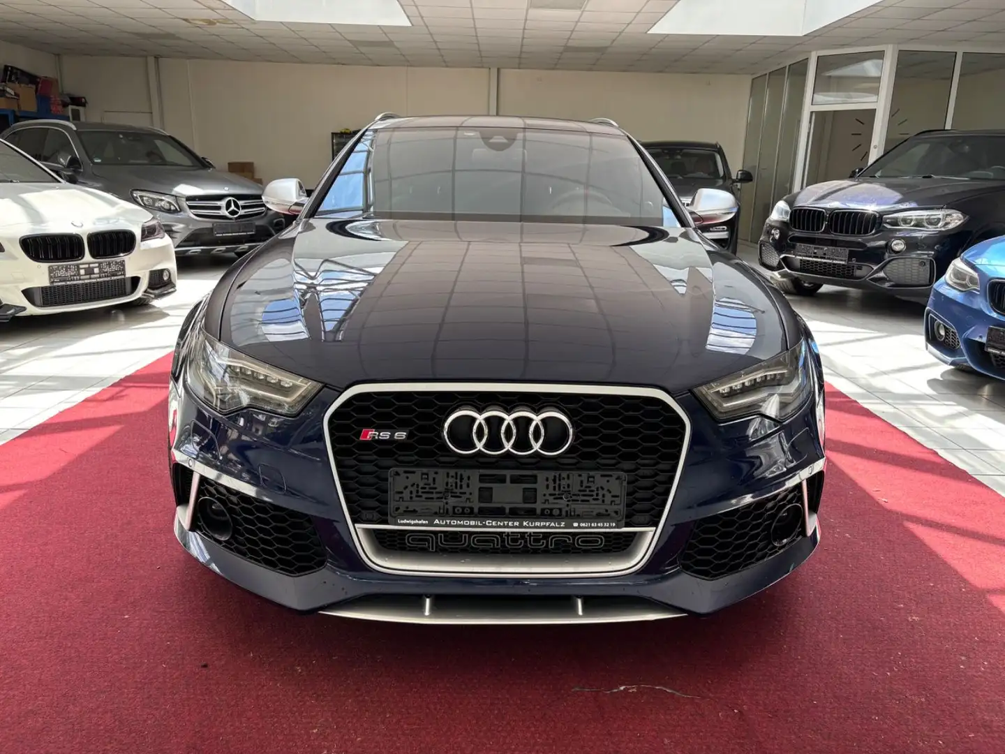 Audi RS6 4.0 TFSI ABT+CARBON-KERAMIK+LED+NAVI+HUD+KAM Kék - 2