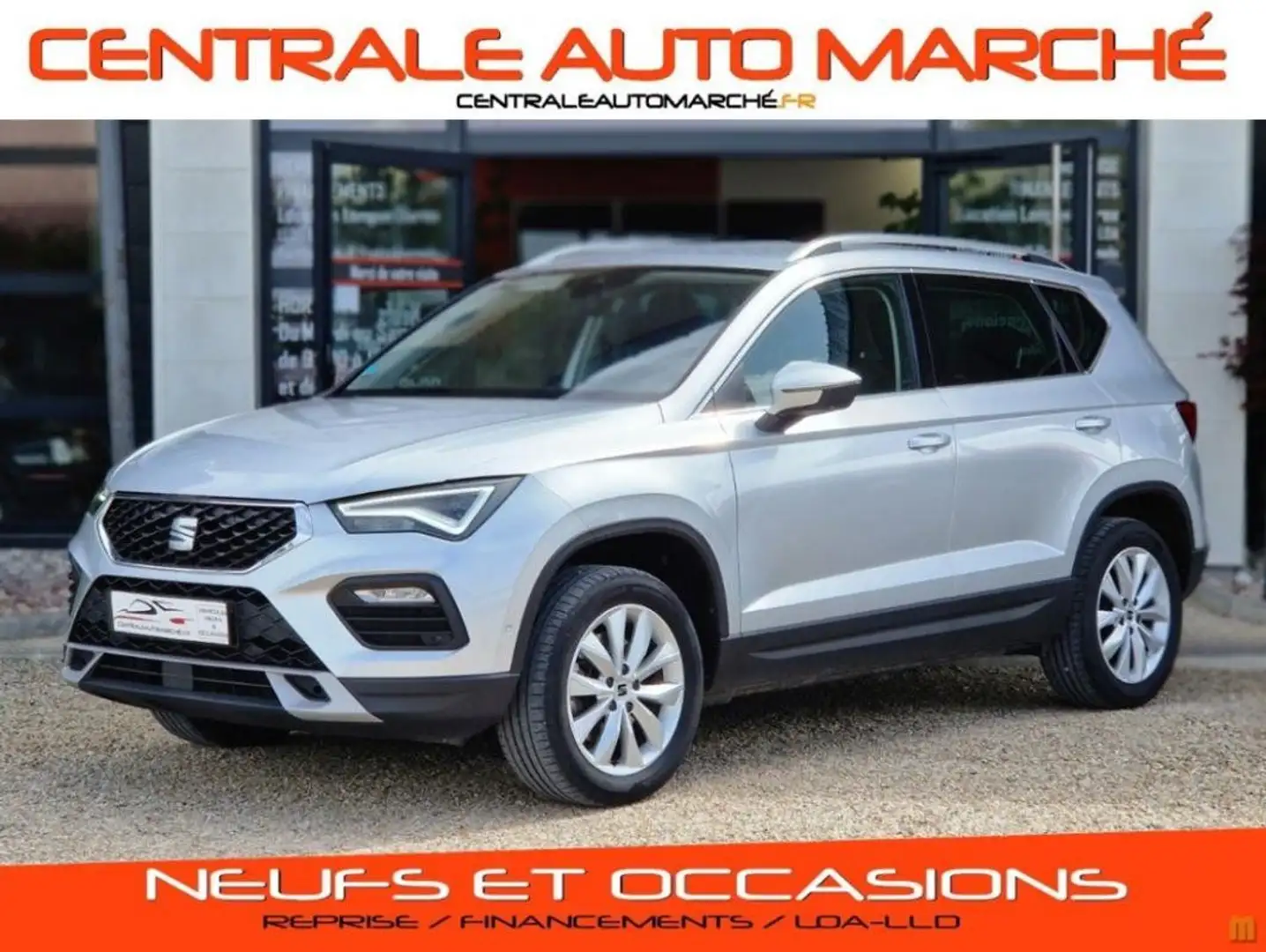 SEAT Ateca 2.0 TDI 150 ch Start/Stop DSG7 Style Business Gris - 1