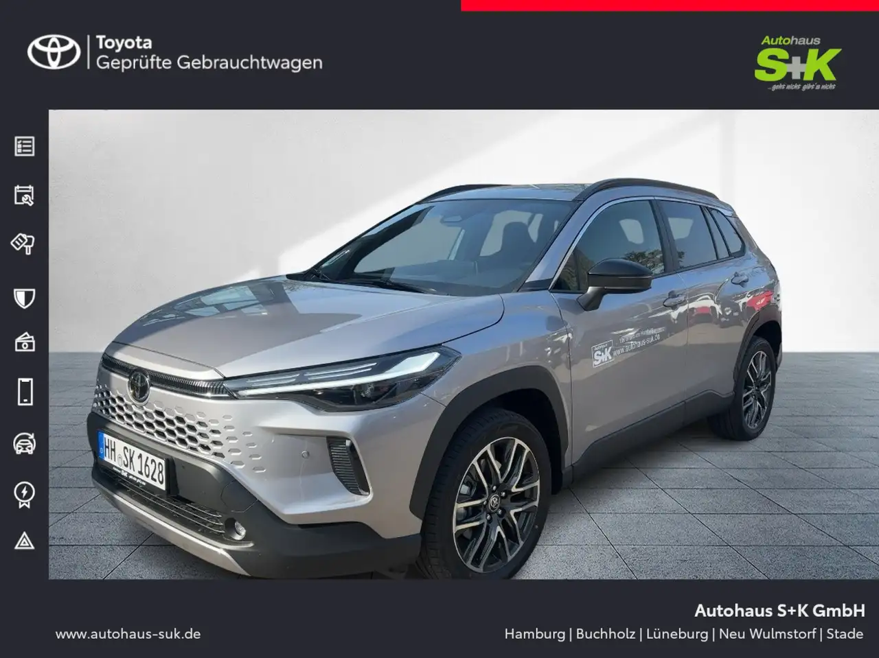 Toyota Corolla Cross 2.0 Teamplayer+SHZ+R-Kam+LKHZ+PDC+