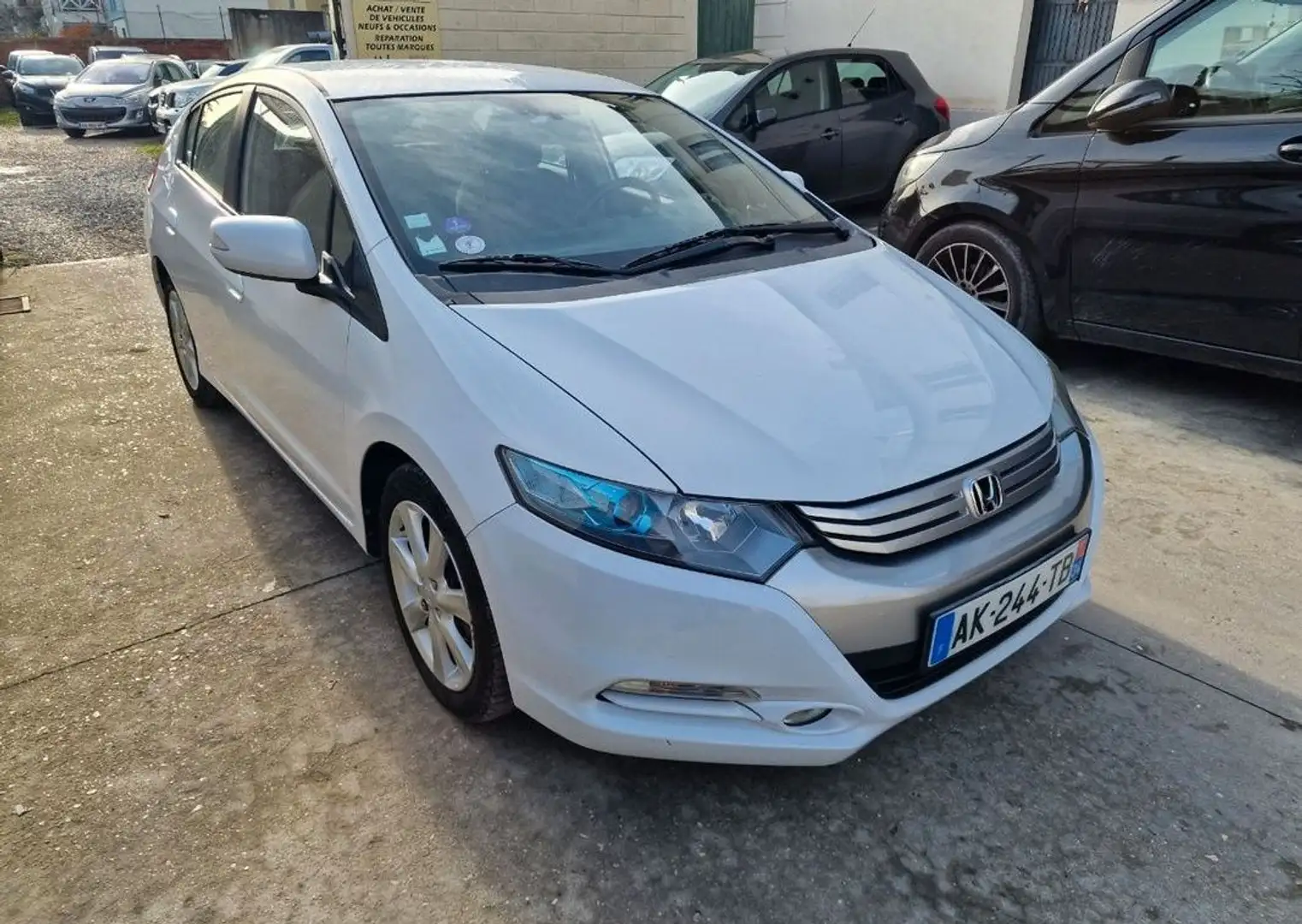 Honda Insight 1.3 i-vtec hybrid élégance boite automatique Weiß - 2