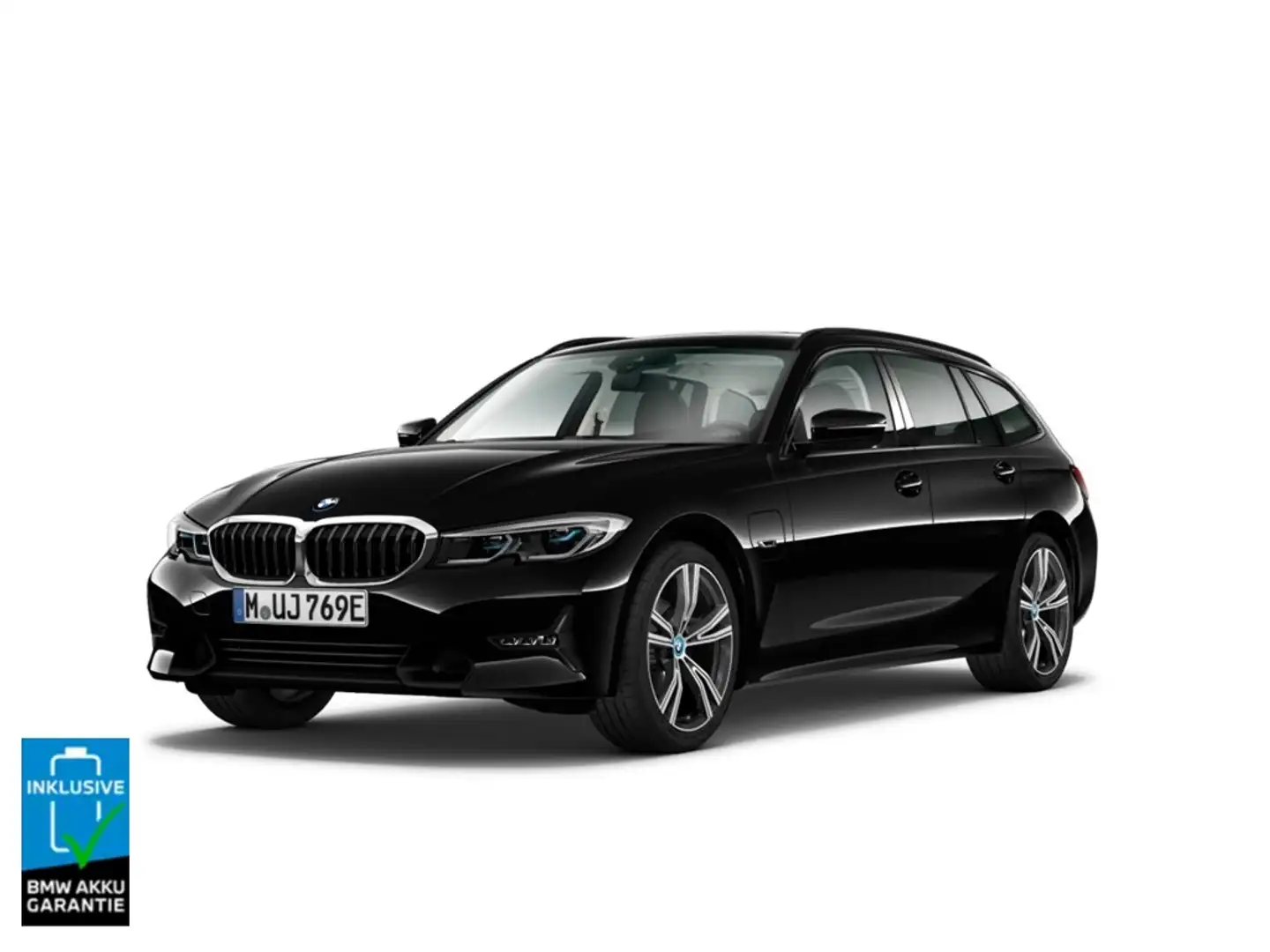 BMW 330 e,xDrive,SportLine,Touring Laser,AHK,HUD Schwarz - 1
