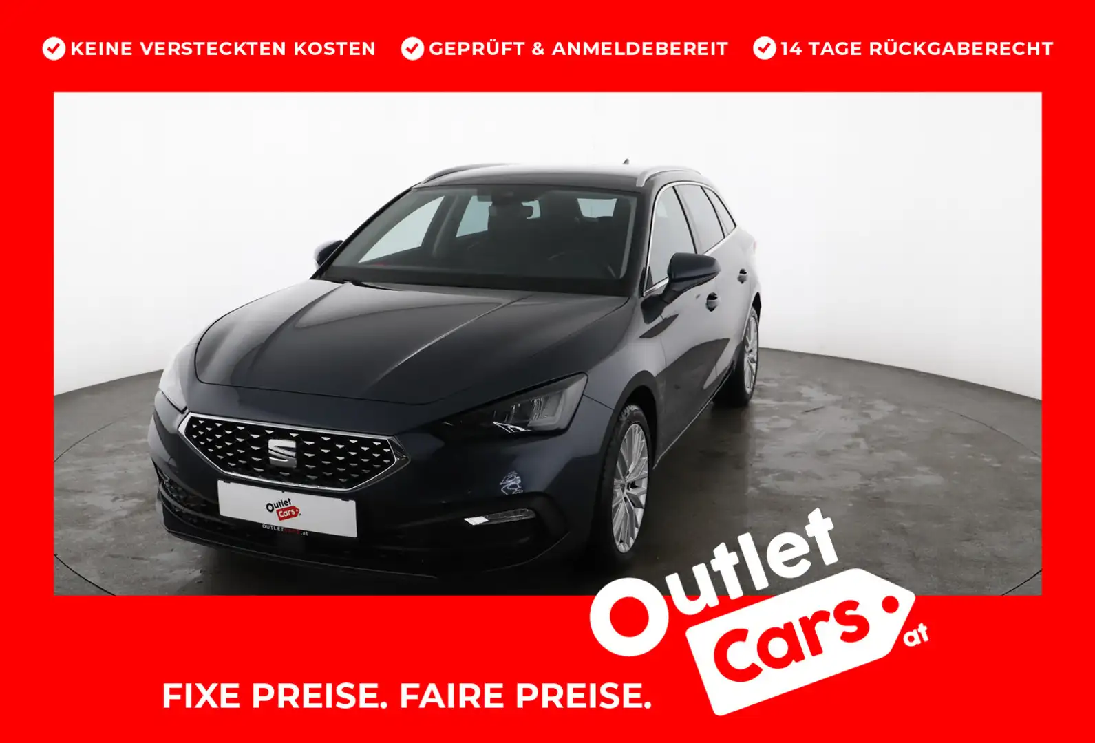 SEAT Leon Xcellence 2.0 TDI DSG Šedá - 1