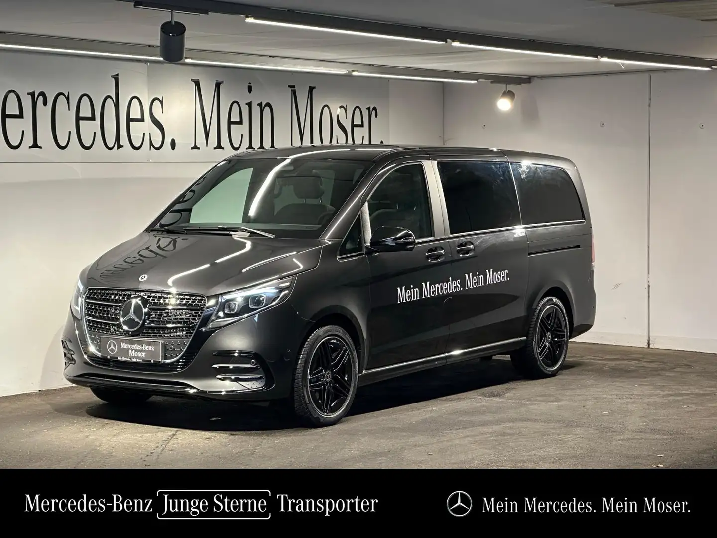 Mercedes-Benz V 300 d 4MATIC EXCLUSIVE Lang AMG Line Grau - 1