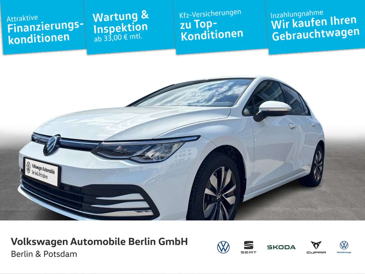 Volkswagen Golf 2024 — VIII 2.0 TDI DSG "MOVE" Navi LED PDC SHZ