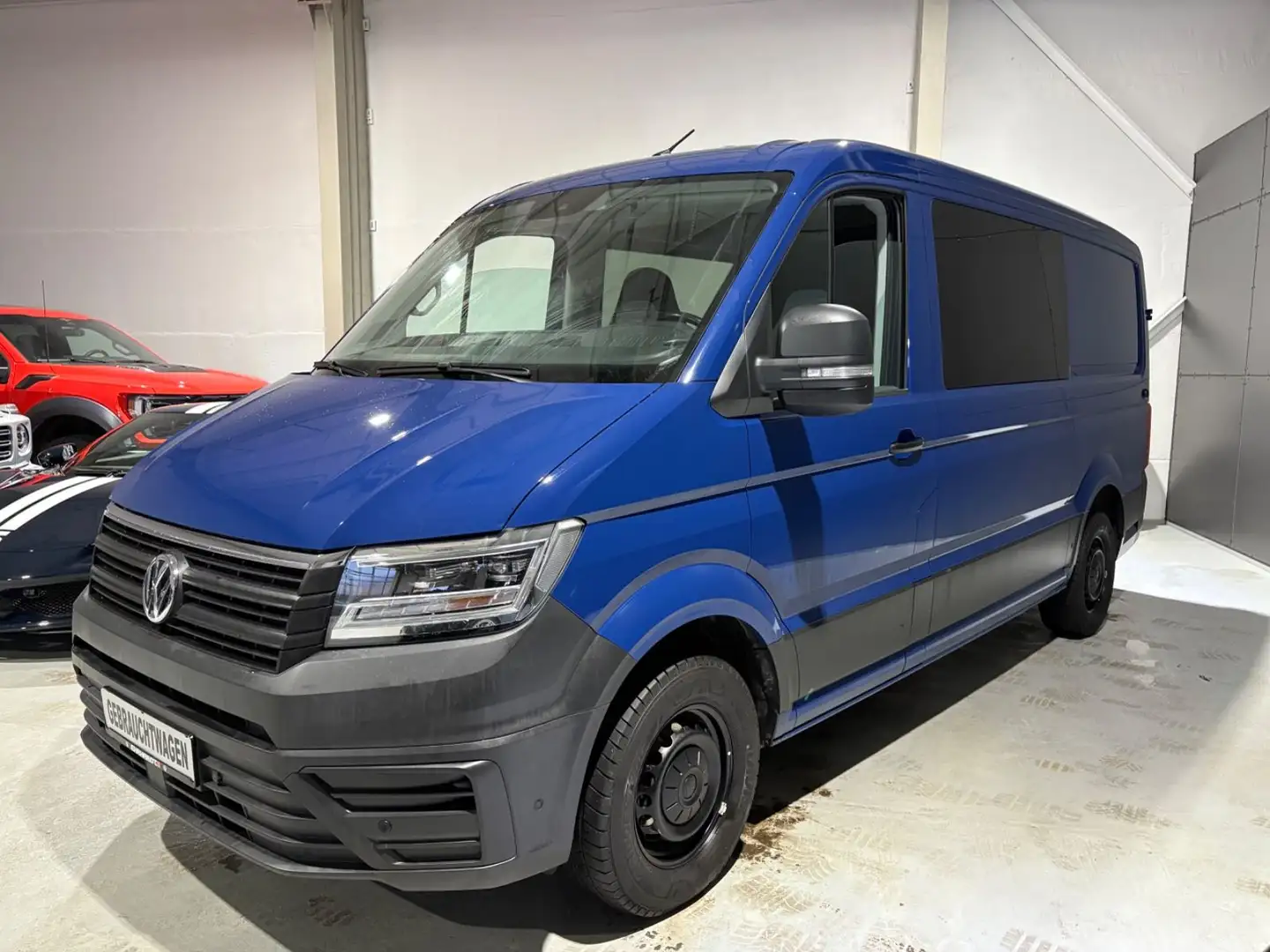 Volkswagen Crafter Mixto 35 mittellang Einzelstück Blau - 1