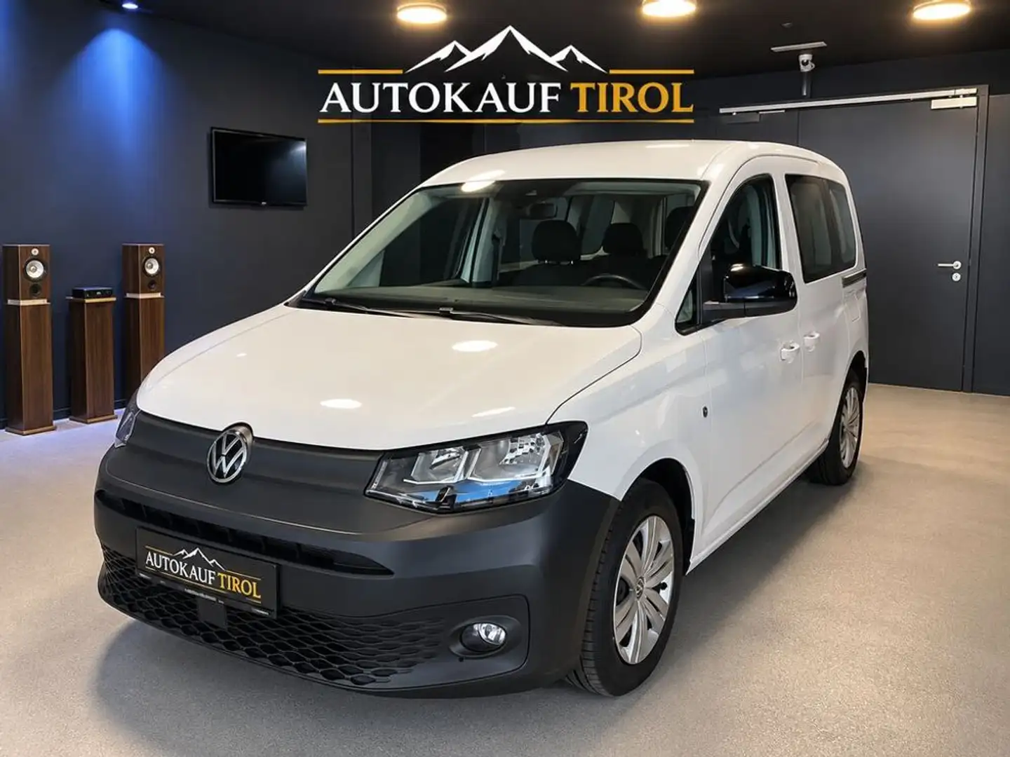 Volkswagen Caddy VW 2.0 TDI 122 PS | 5-SITZER | NAVI | SITZHE Weiß - 1