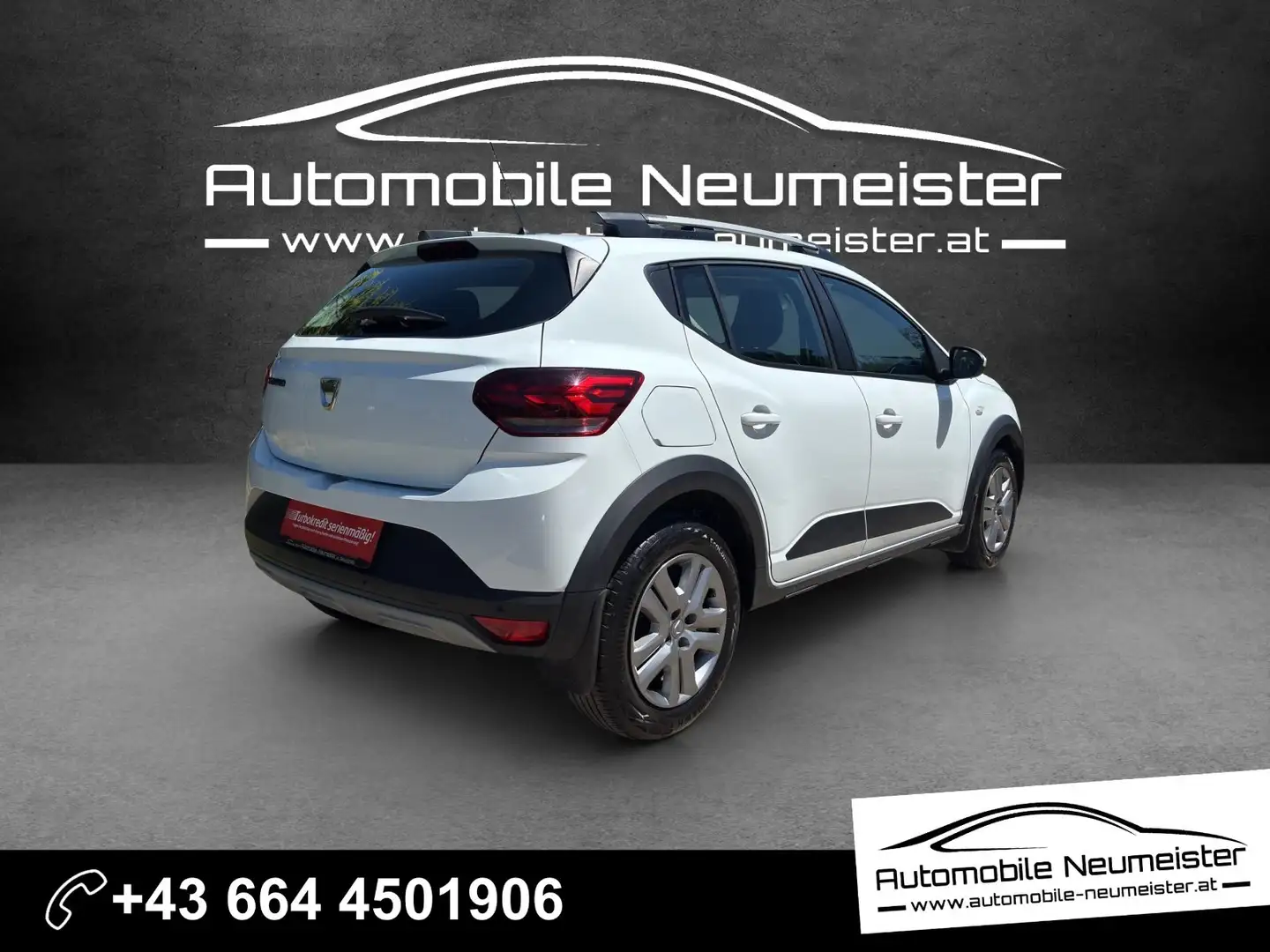 Dacia Sandero Stepway Comfort TCe90|LED-Scheinwerfer|1.Besitz Weiß - 2