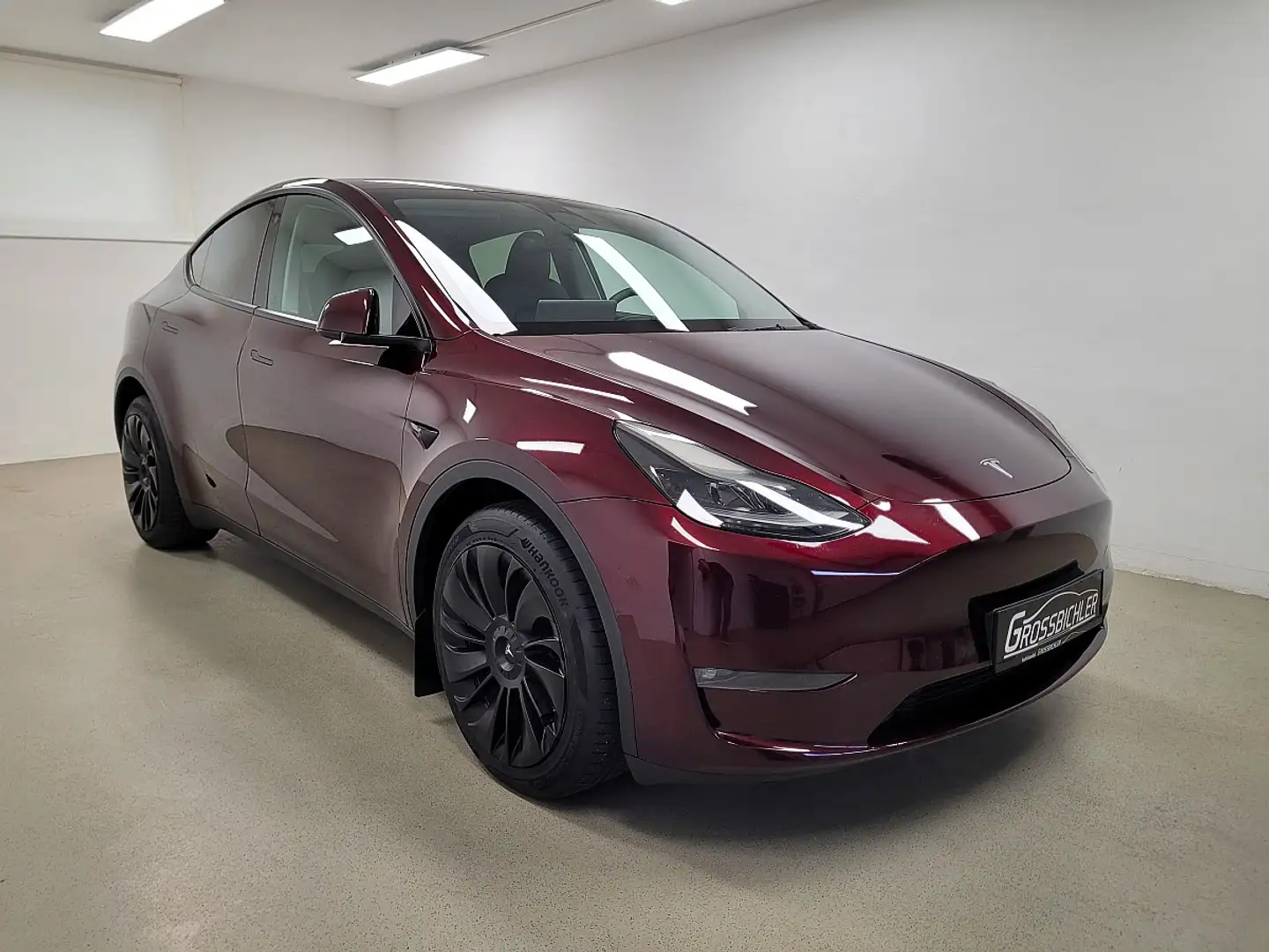 Tesla Model Y Long Range AWD 79kWh, netto 34.500 leasingfähig... Rot - 2