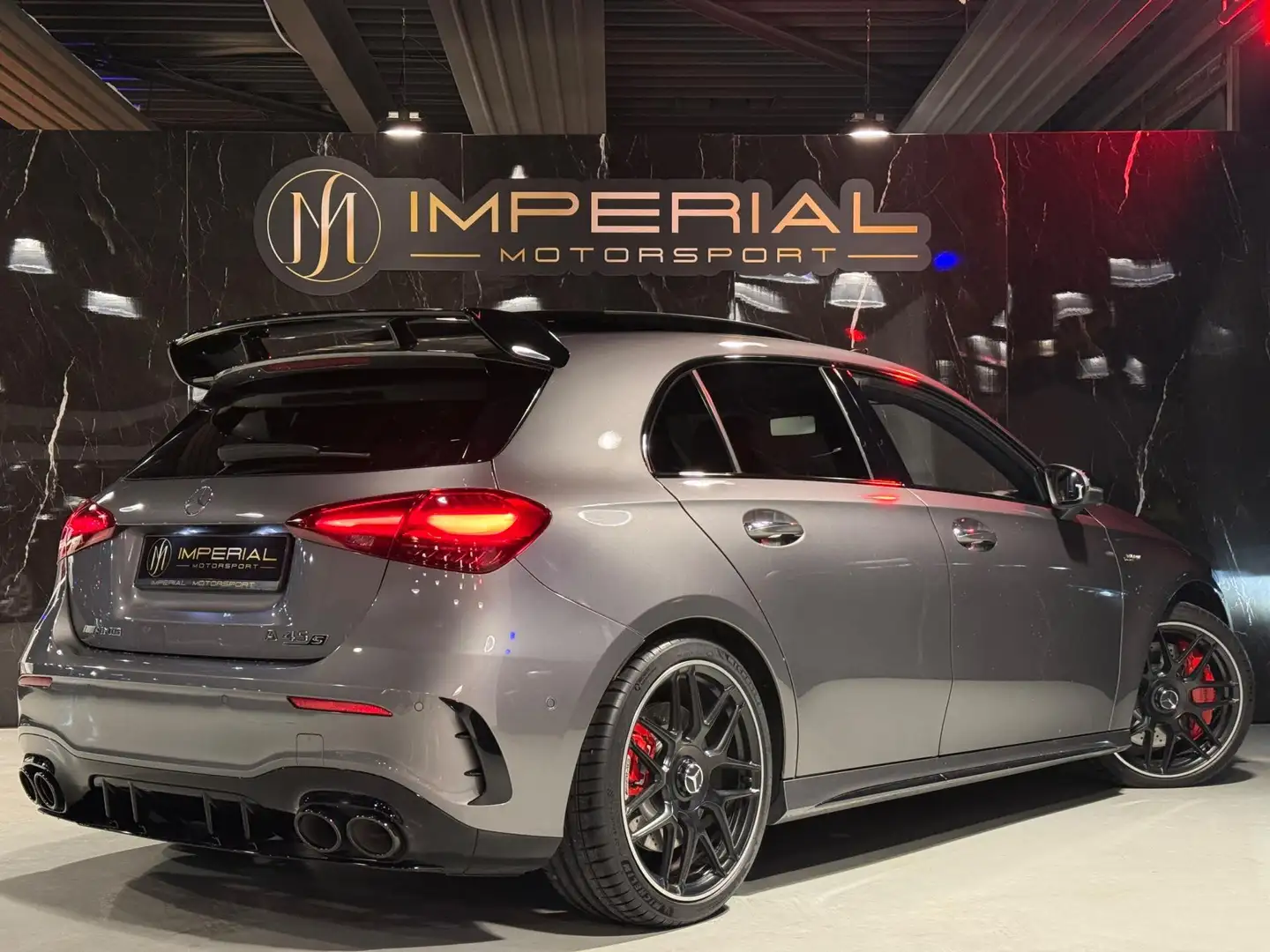 Mercedes-Benz A 45 AMG S 4MATIC+ |HUD|Eventuri|AERO|BURMESTER|CAM| Gris - 2