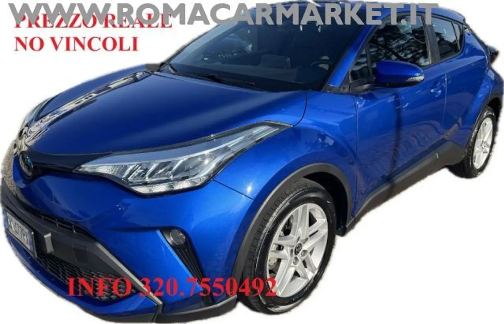 Toyota C-HR 1.8 Hybrid E-CVT Business AZIENDALE KM CERTIFICATI Blu/Azzurro - 1