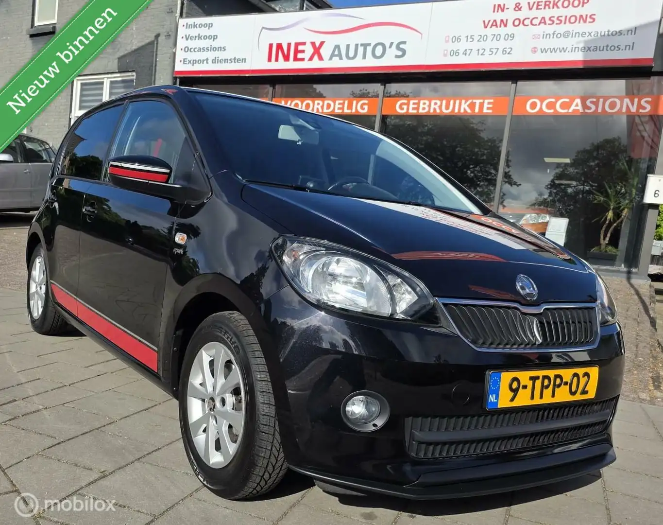 Skoda Citigo 1.0 Greentech Sport 5-deurs 1e Eig. Incl. APK+Afle Black - 1