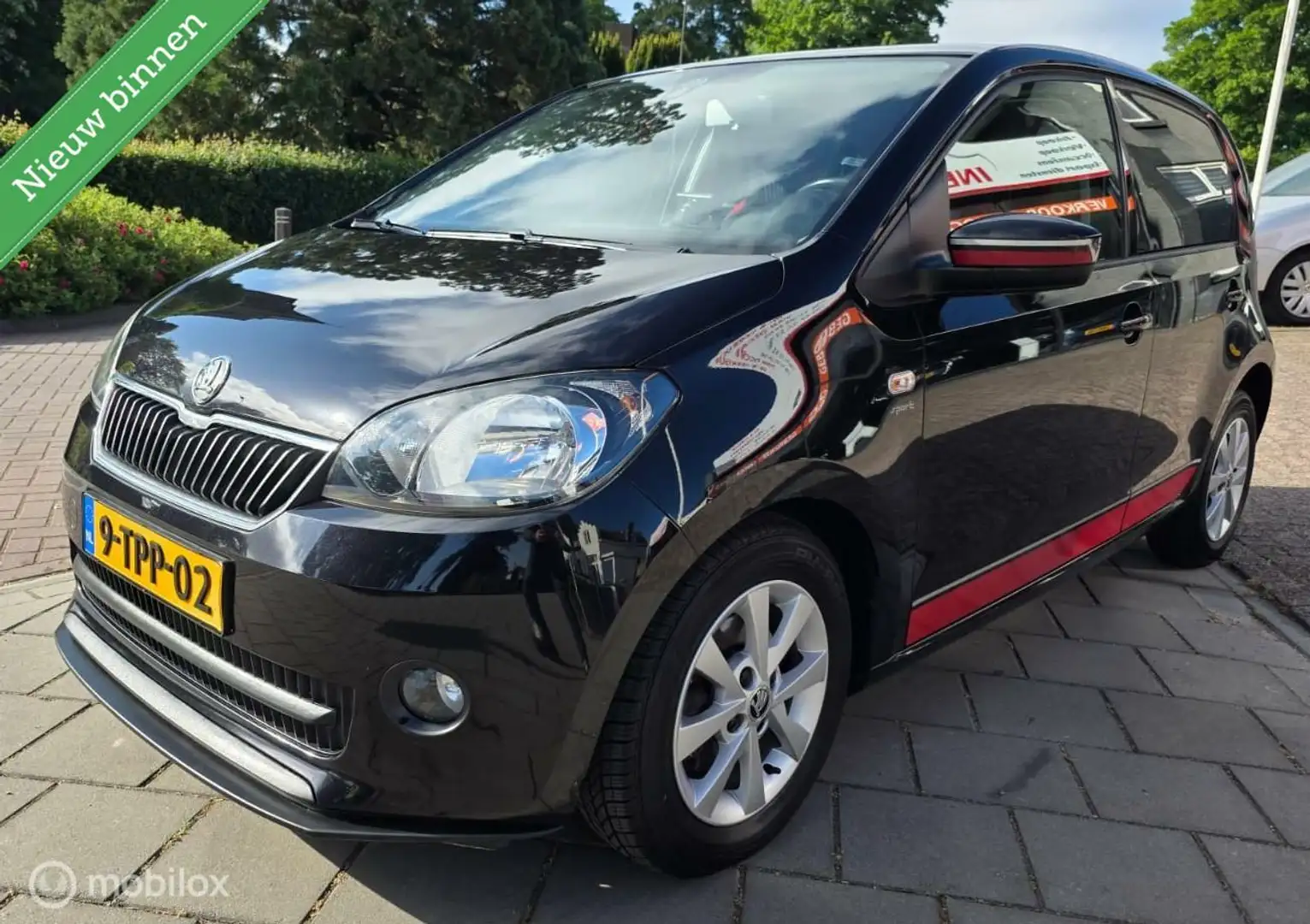 Skoda Citigo 1.0 Greentech Sport 5-deurs 1e Eig. Incl. APK+Afle Black - 2