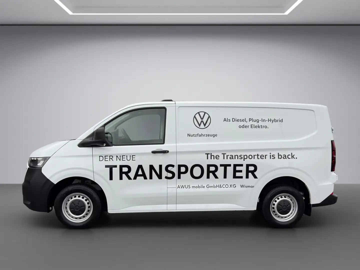 Volkswagen T7 Transporter Kasten Motor: 2,0 l TDI 110 kW Getriebe: 6-Gang-Sc Weiß - 2