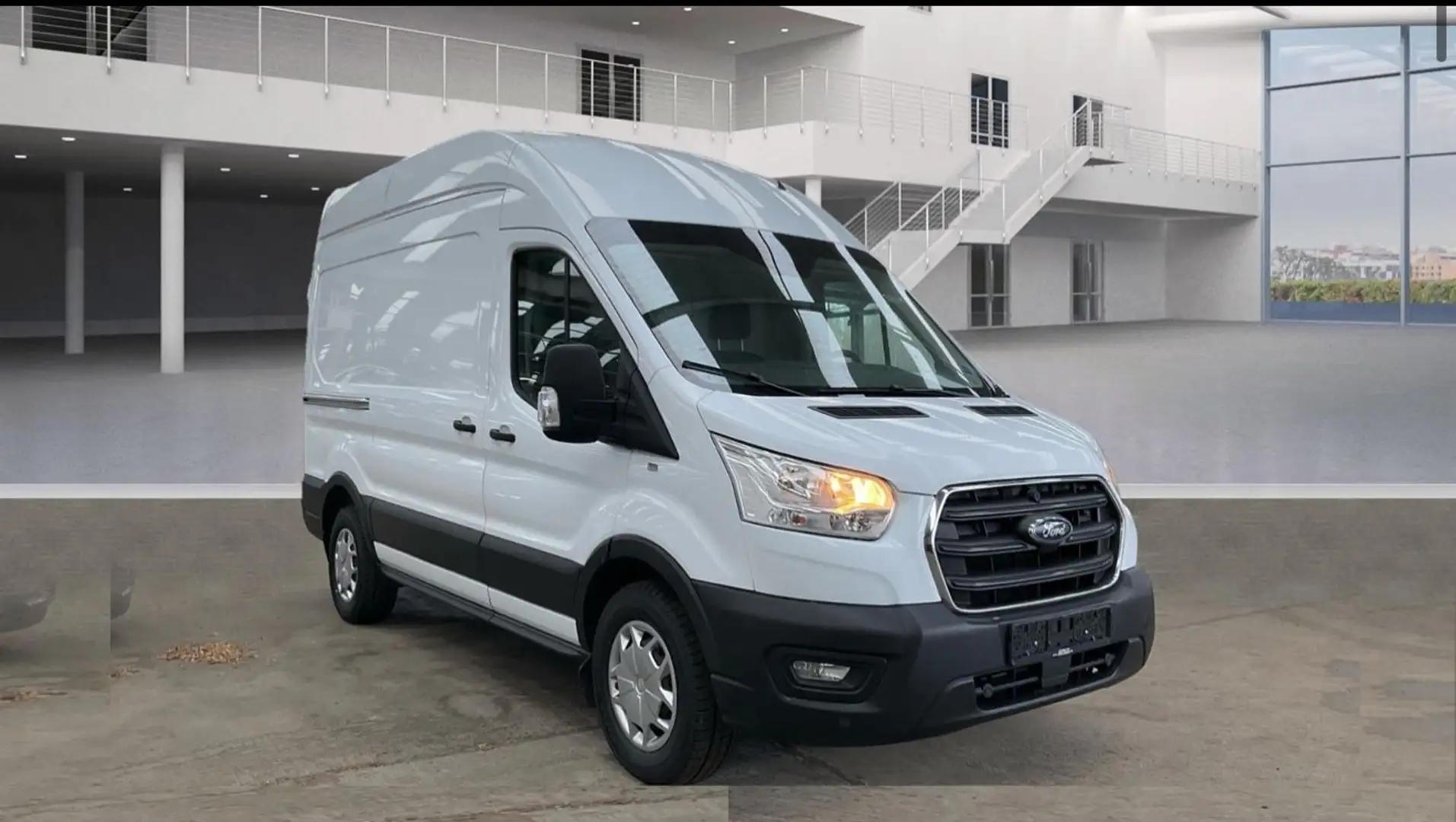 Ford Transit 350 L2H3 KLIMA SHZ SORTIMO AHK TEMPO EU6 Blanc - 2