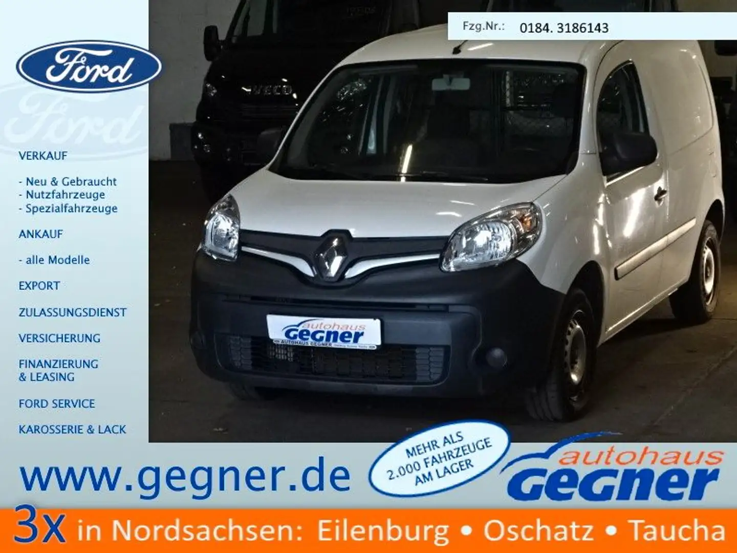 Renault Kangoo Rapid Extra Weiß - 1