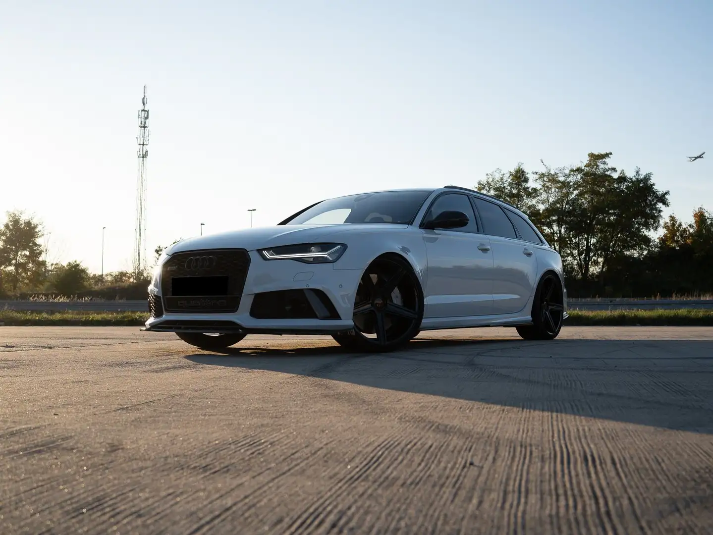 Audi RS6 A6 Avant Avant Beyaz - 2