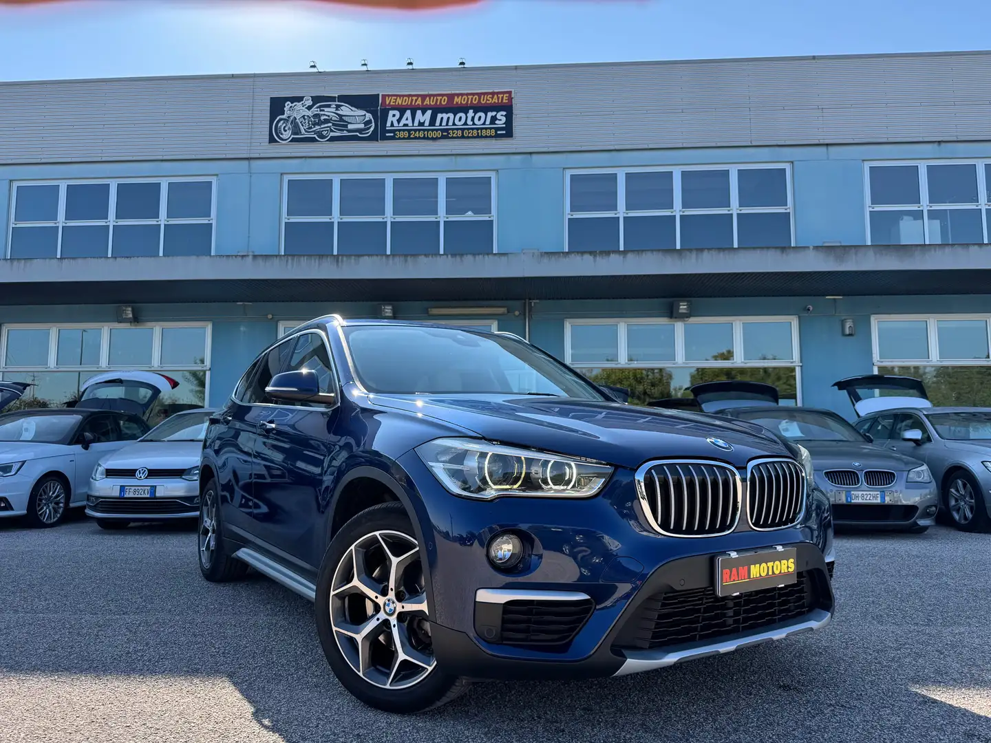 BMW X1 X1 F48 xdrive18d xLine auto Blu/Azzurro - 1