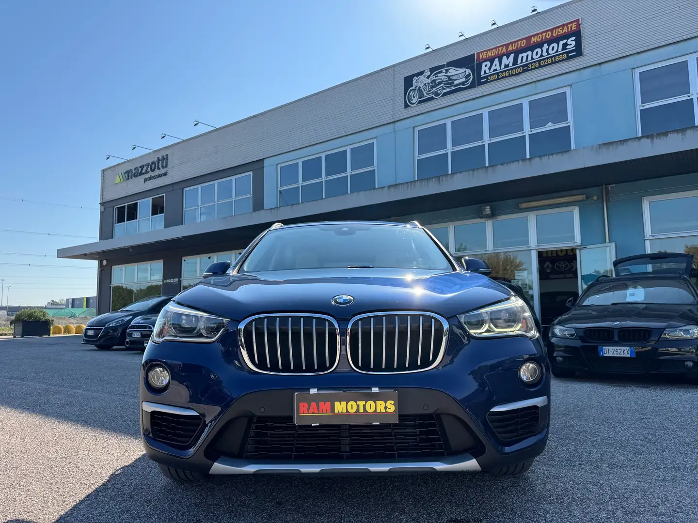 BMW X1 X1 F48 xdrive18d xLine auto Blu/Azzurro - 2