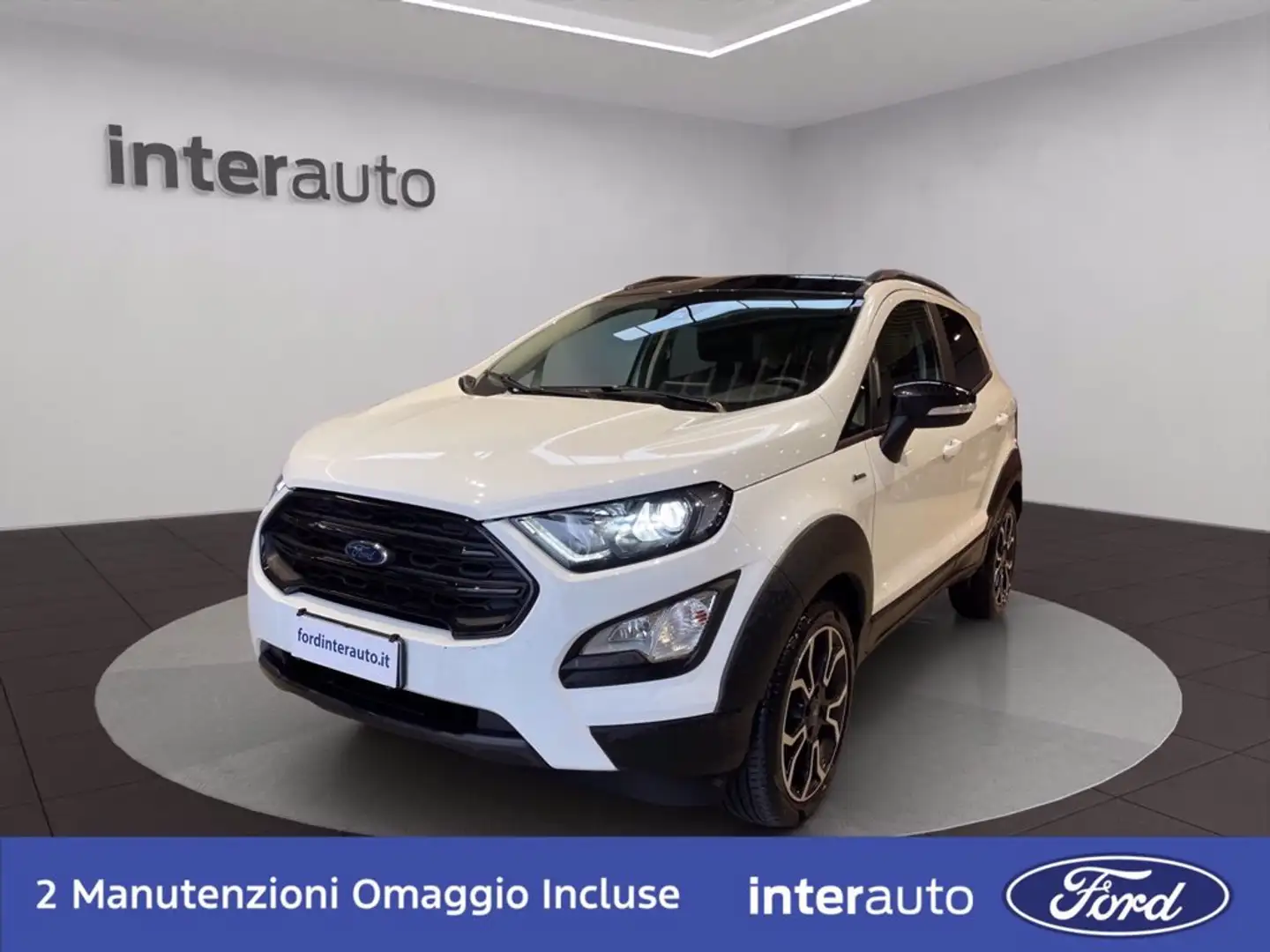 Ford EcoSport 1.0 ecoboost Active s&s 125cv Bianco - 1