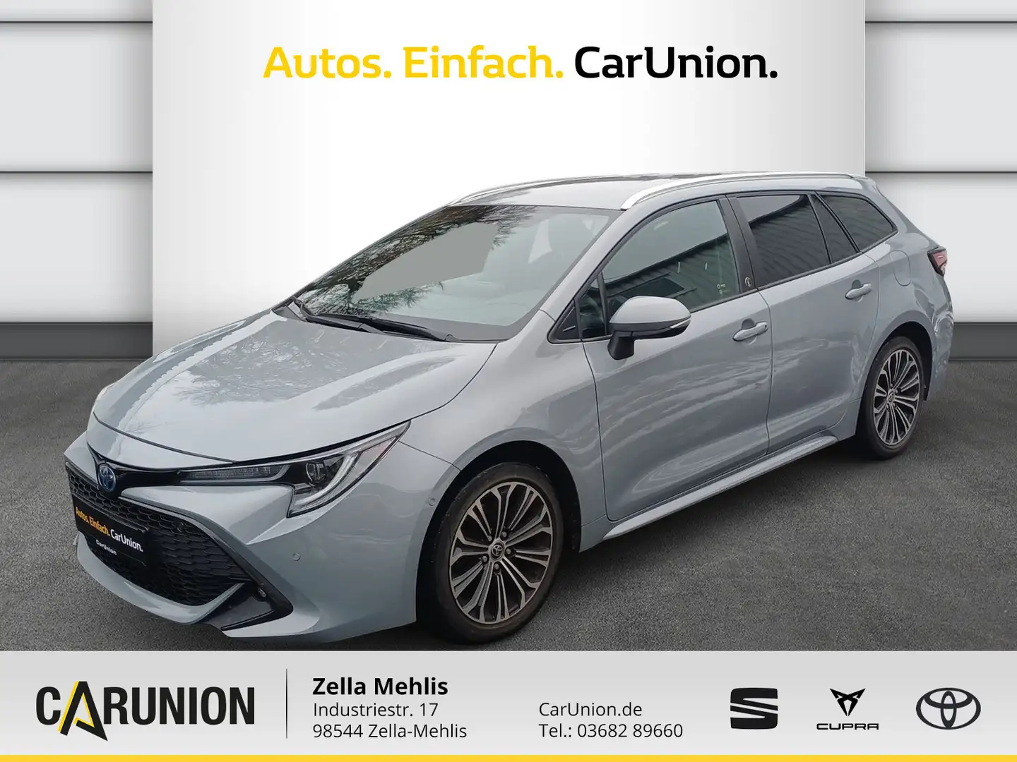 Toyota Corolla TS 2.0 HSD Team D *KLIMA*LED*NAVI*KAMERA Grau - 1