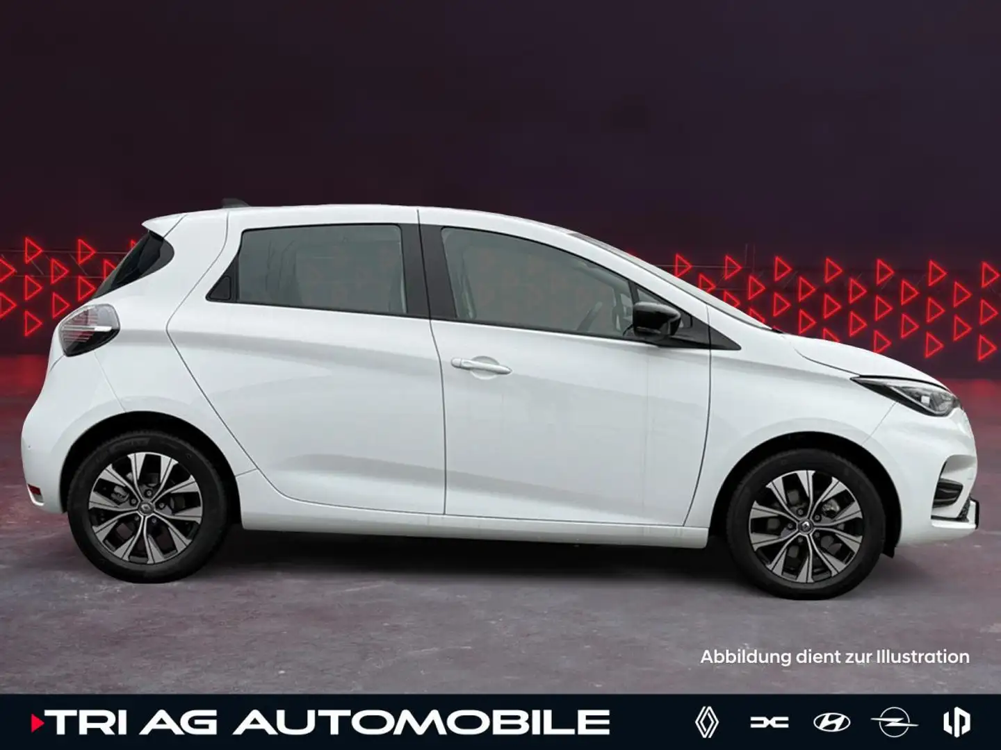 Renault ZOE Evolution EV50 135hp LED Klimaautomatik SHZ PDC Weiß - 2