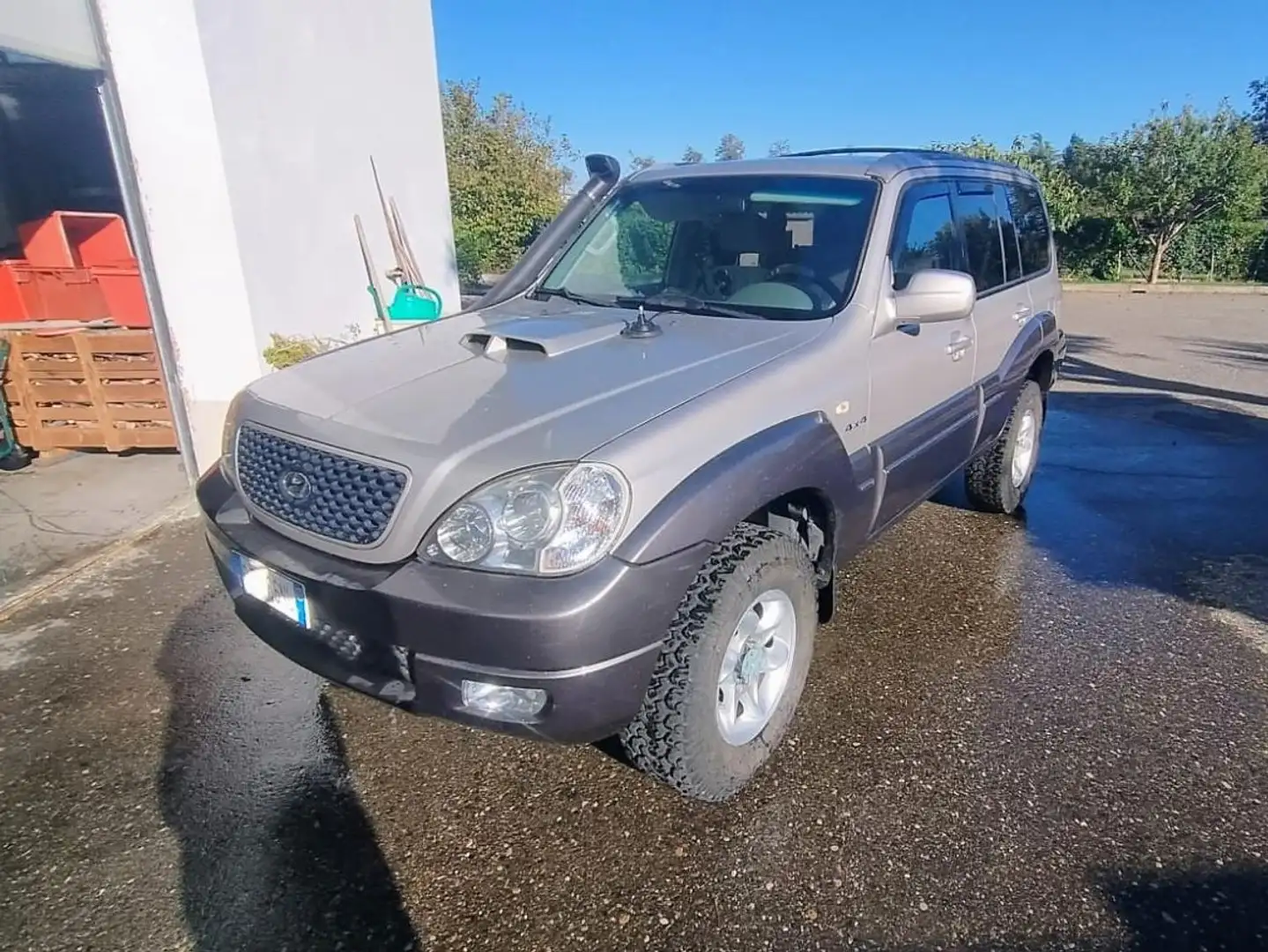 Hyundai Terracan Terracan 2.9 Crdi 163cv Srebrny - 1