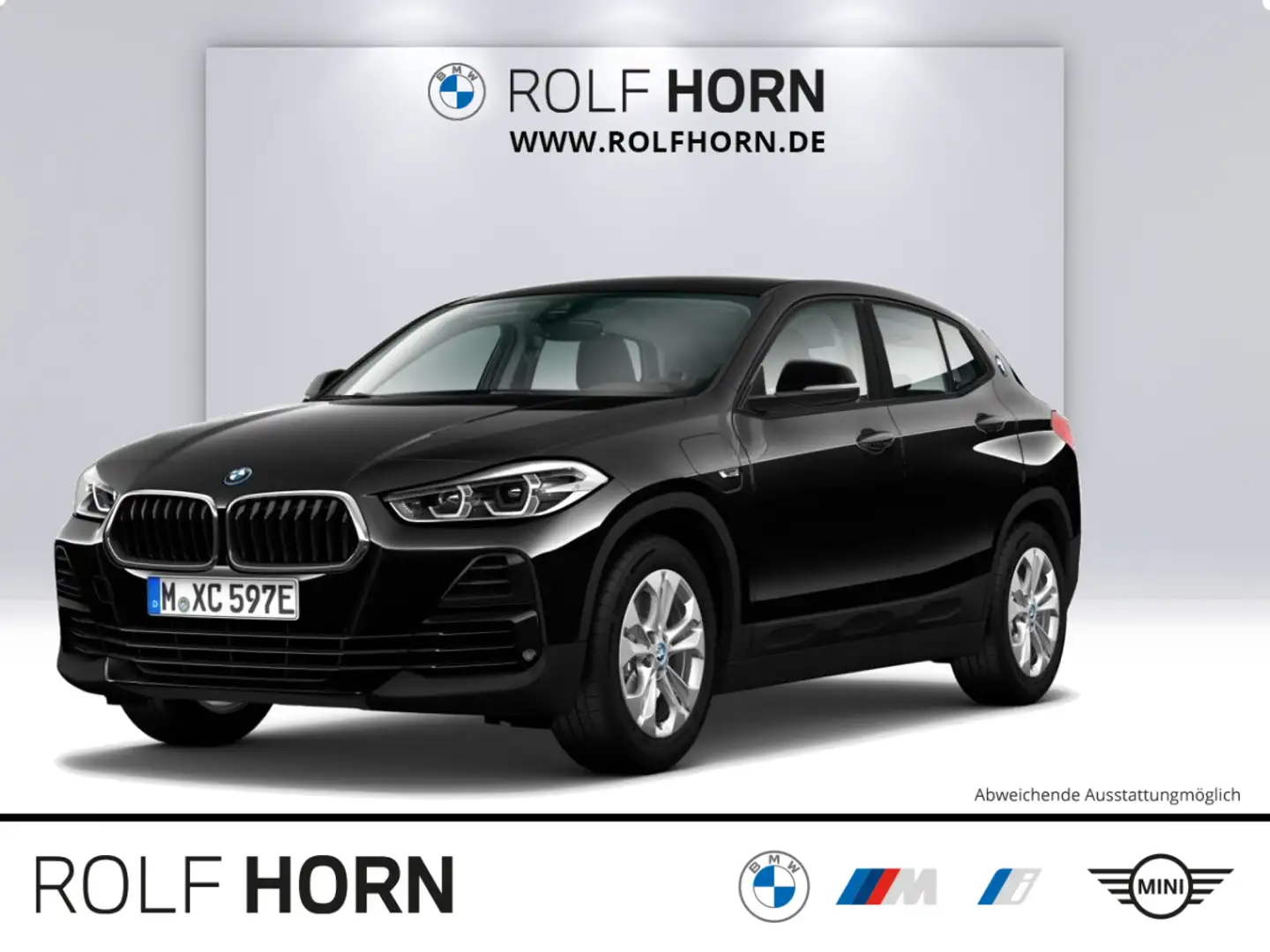 BMW X2 xDrive25e Advantage Autom Navi LED PDC Klima Schwarz - 1