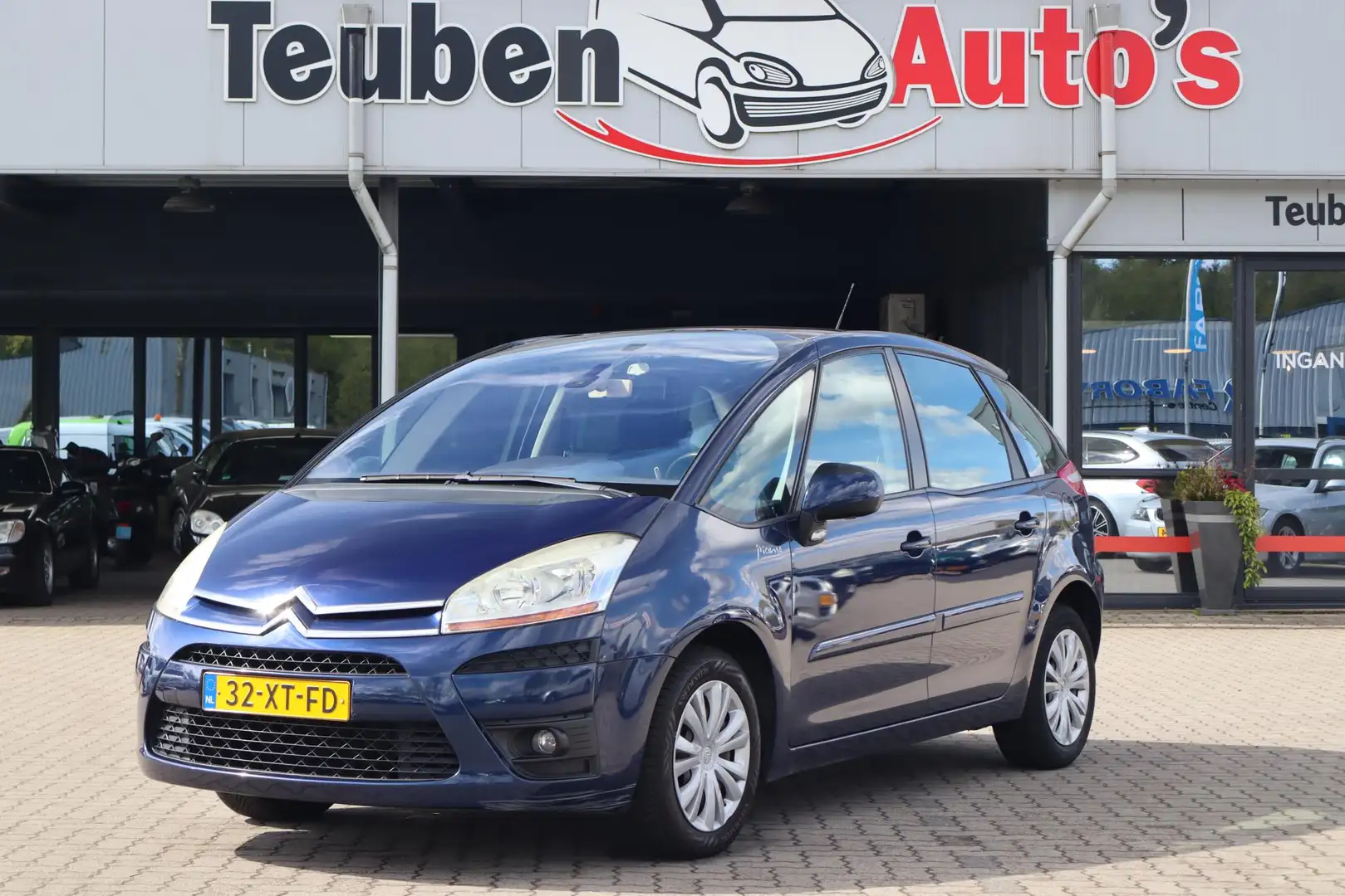 Citroen C4 Picasso 2.0-16V Ambiance EB6V 5p. Panoramische voorruit, C Blue - 1