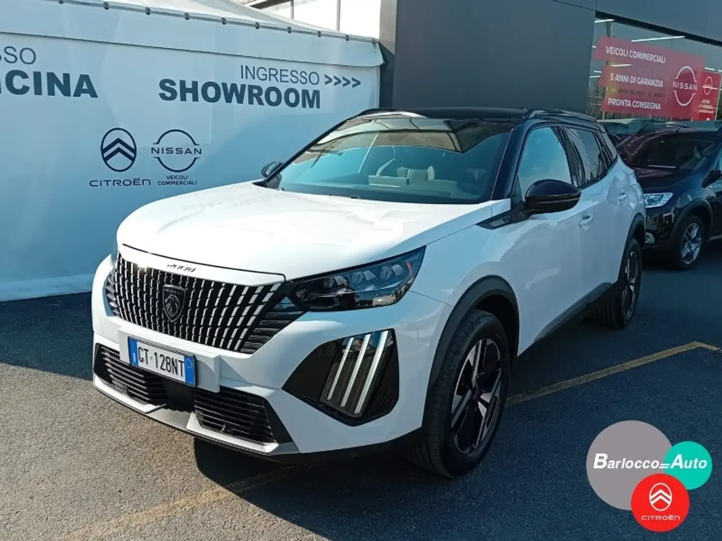 Peugeot 2008 PureTech 130 S&S EAT8 GT Weiß - 1