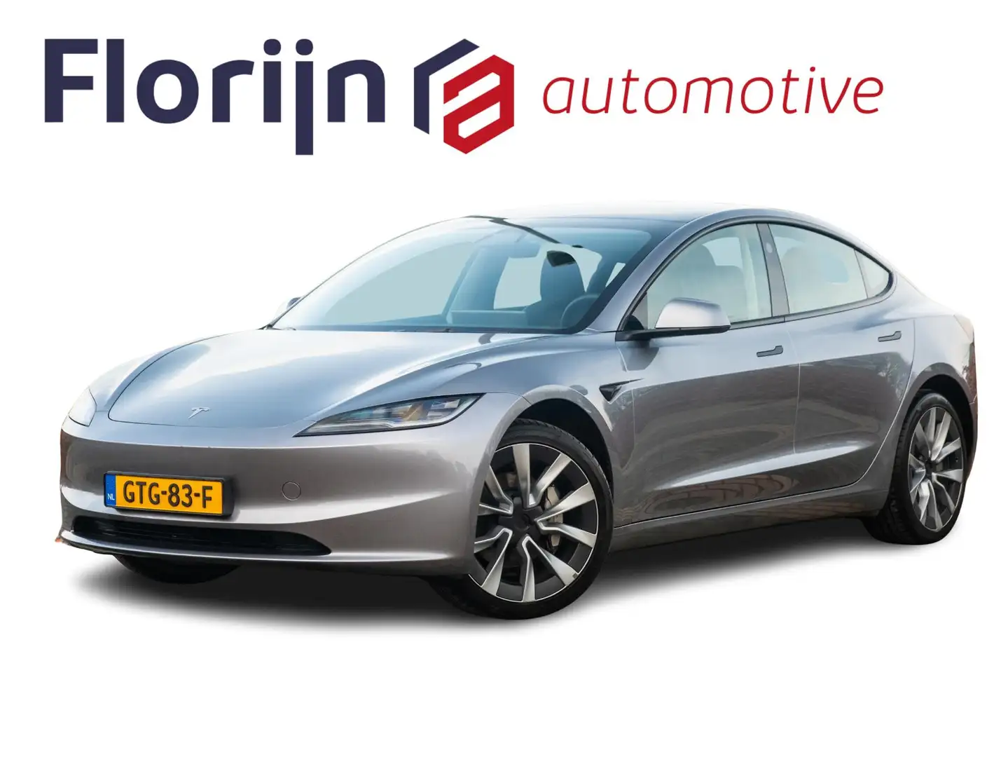 Tesla Model 3 RWD 60 kWh Plus | Nw model | Volleder | Panodak | Gris - 1