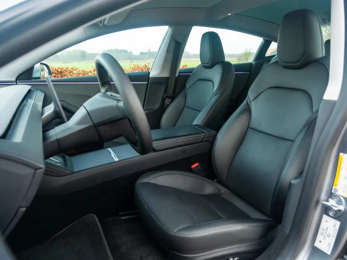 Tesla Model 3 RWD 60 kWh Plus | Nw model | Volleder | Panodak | Gris - 2