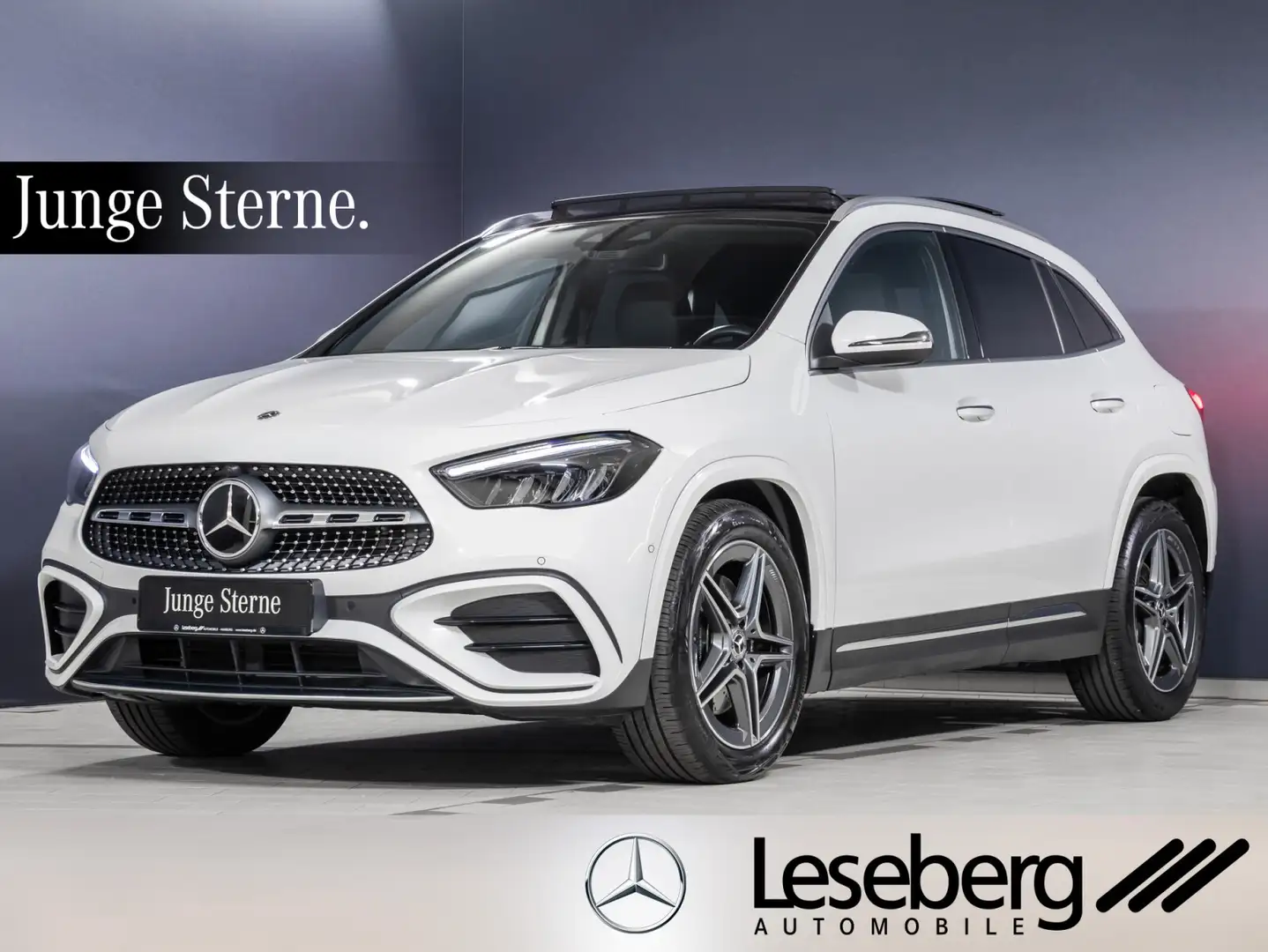 Mercedes-Benz GLA 250 GLA 250 4M AMG LED/Pano/Distro/AHK/Memory/Kamera Weiß - 1